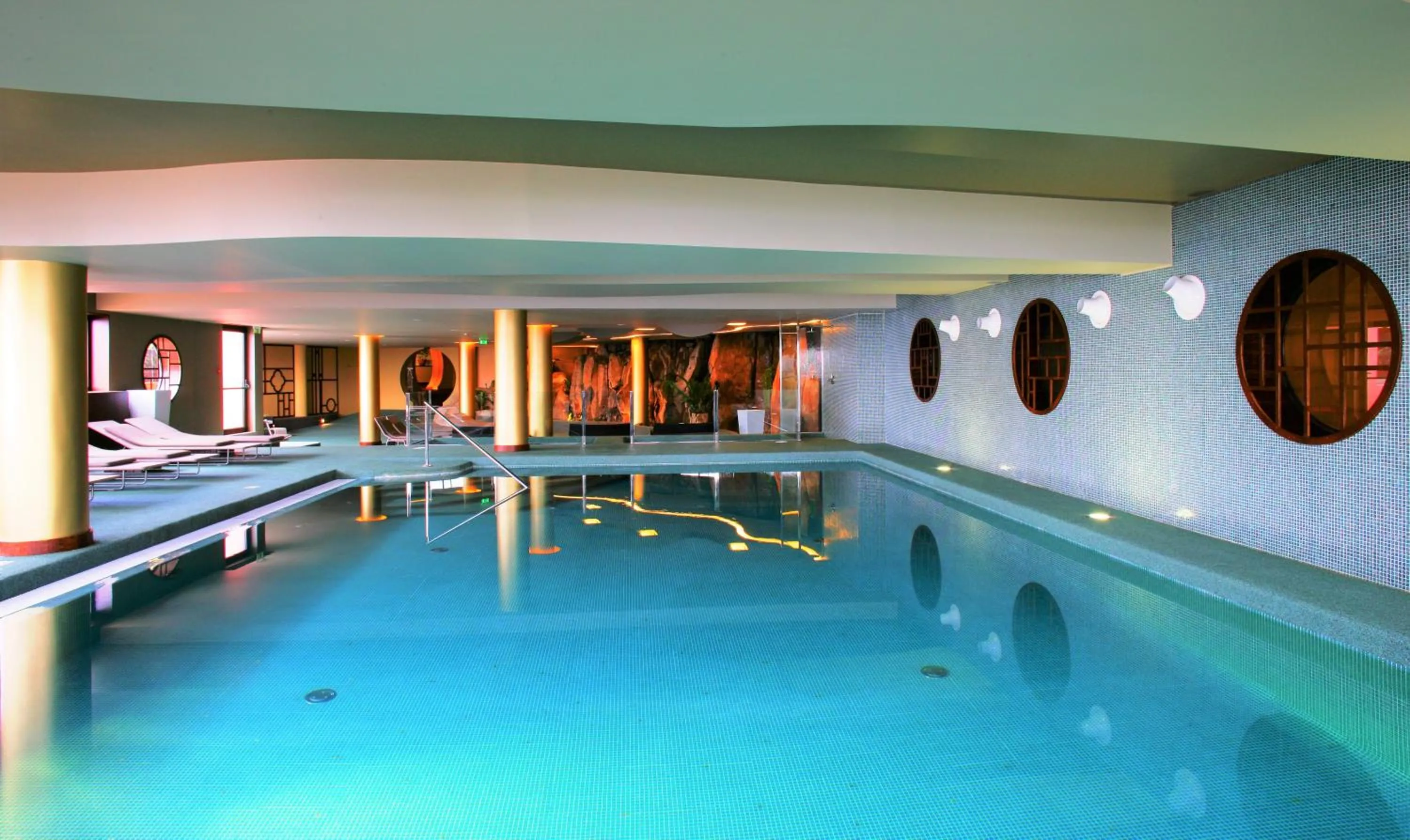 Swimming pool in Quinta Splendida Wellness & Botanical Garden