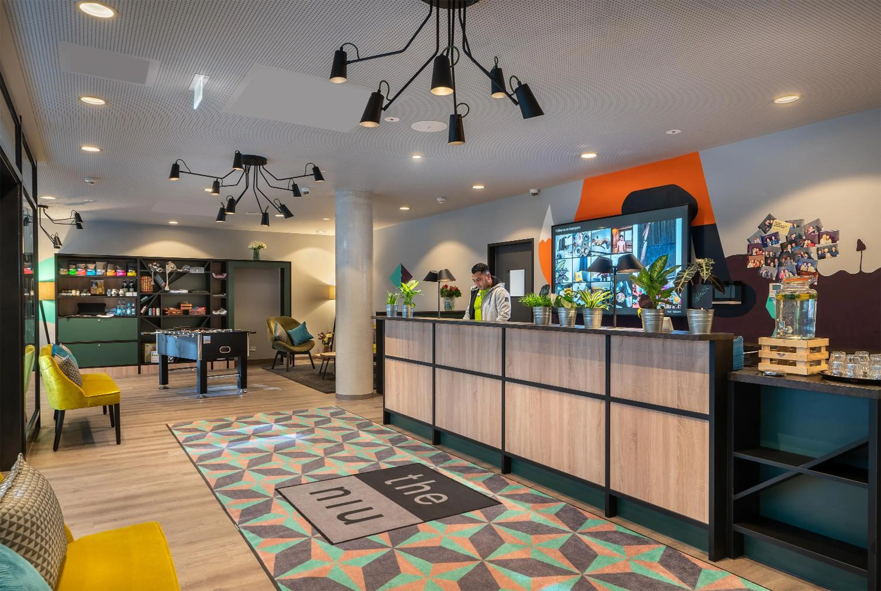 Lobby or reception in Holiday Inn - the niu, Charly Frankfurt City by IHG