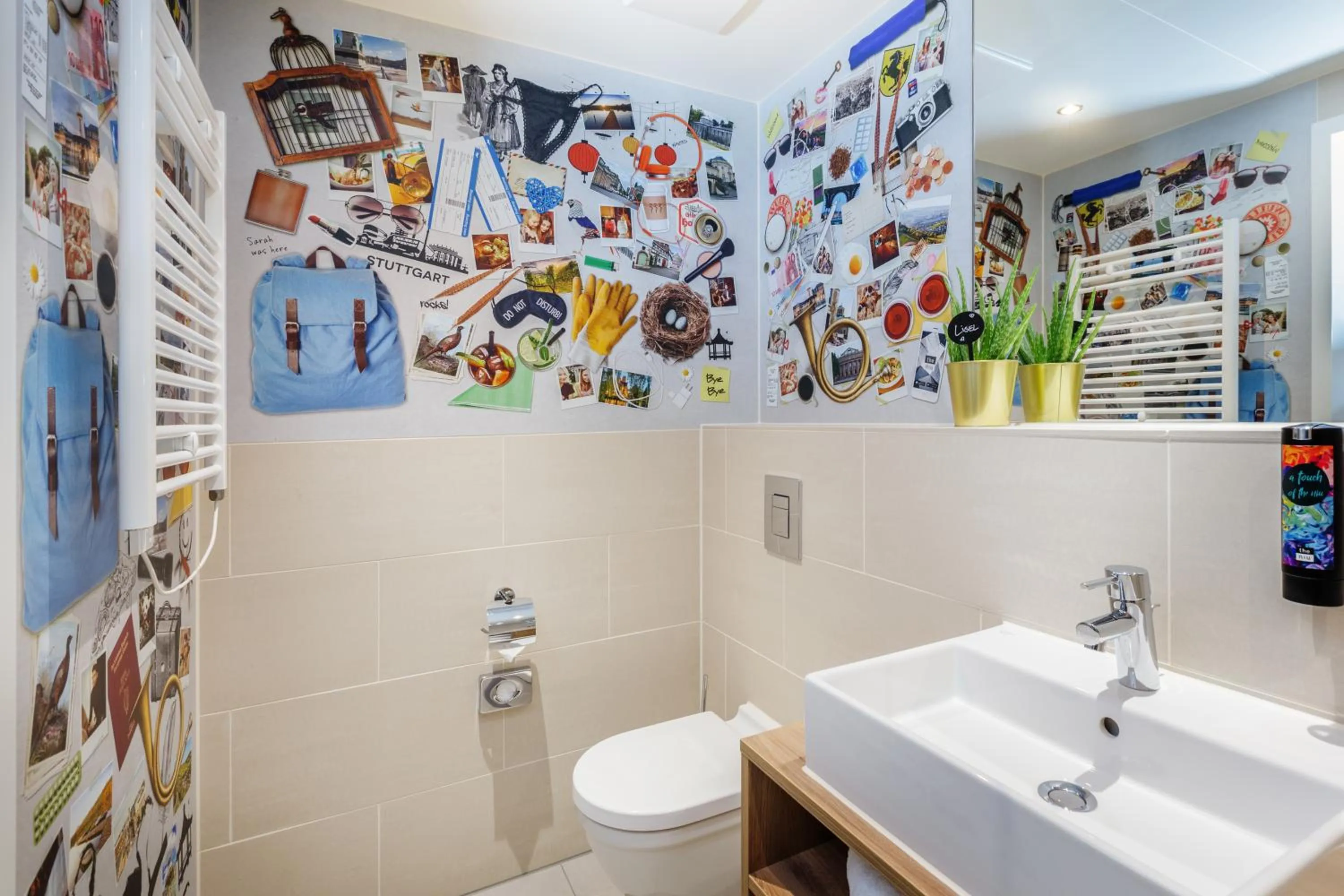 Bathroom in Holiday Inn - the niu, Charly Frankfurt City by IHG