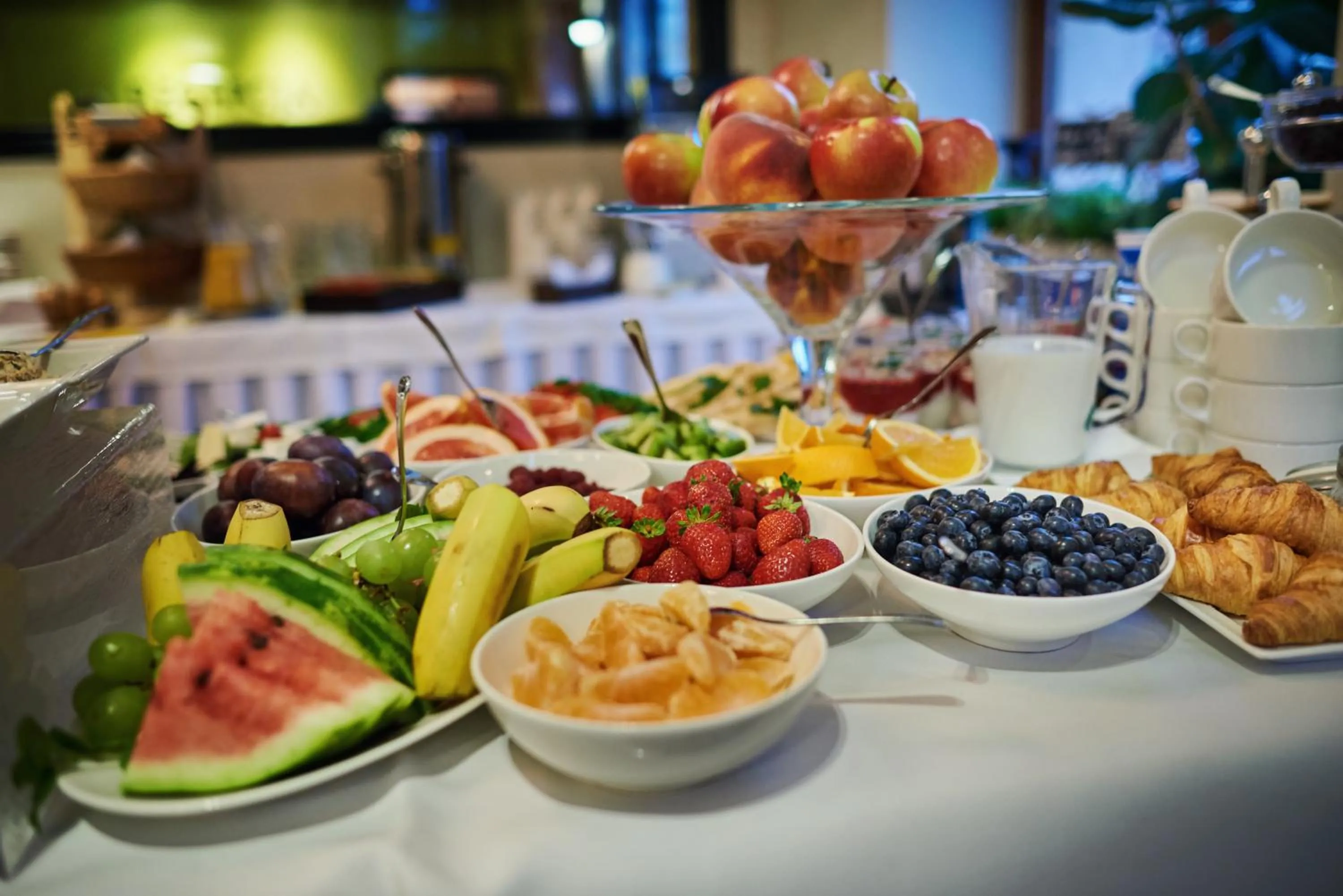 Buffet breakfast in Hotel Fado Spa & Restaurant