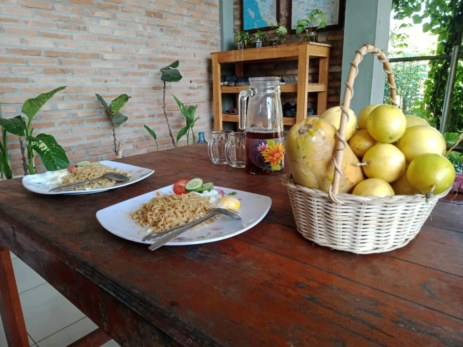 Food in Bua Guest House