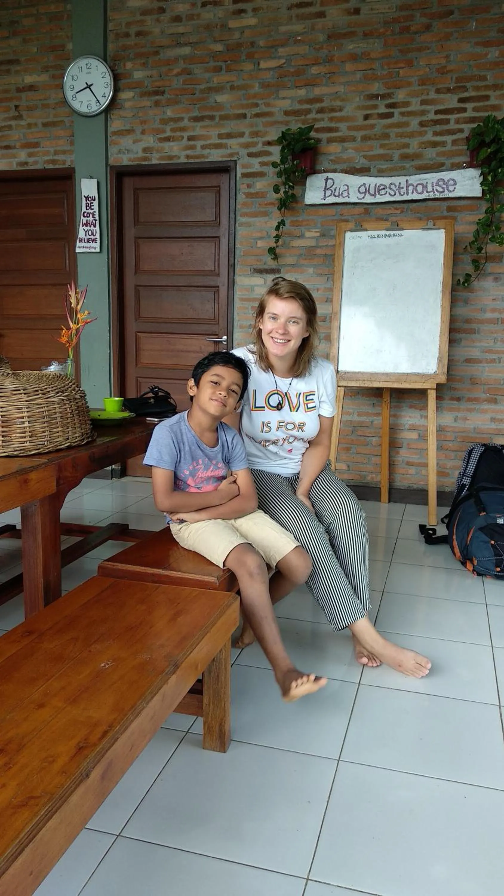 Lobby or reception in Bua Guest House