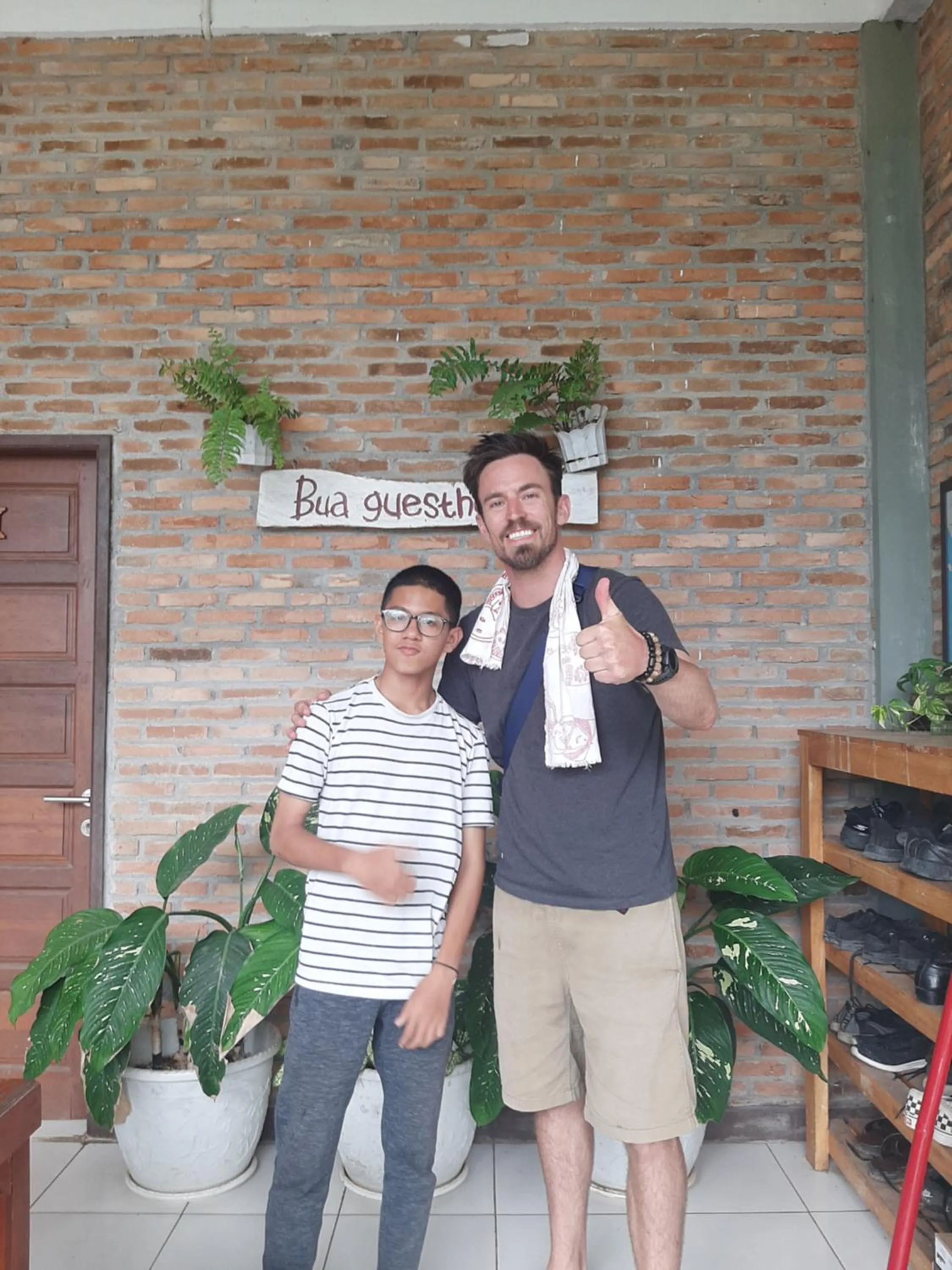 Guests in Bua Guest House