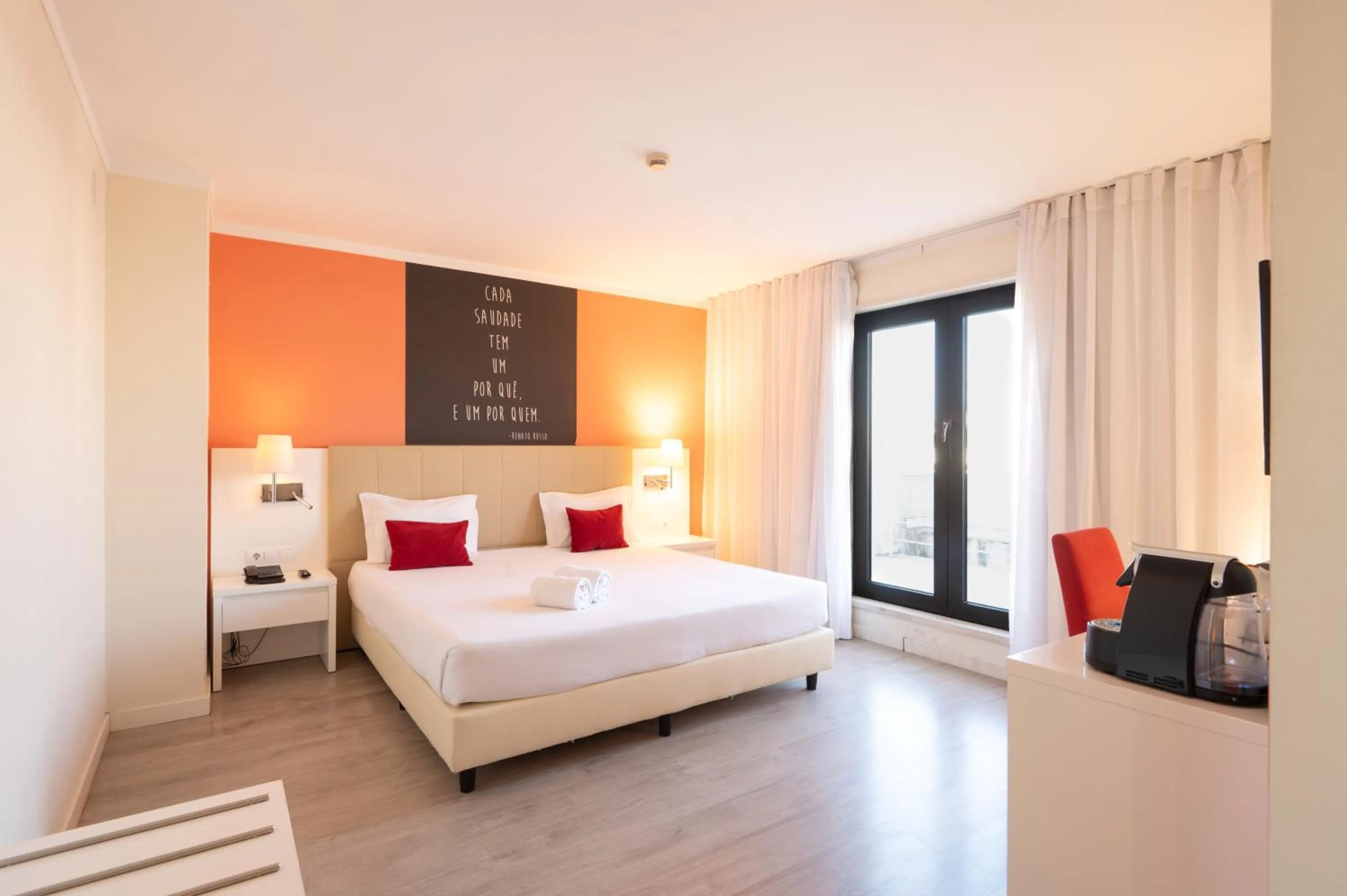 Bed in THE Hotel MASA Almirante LISBON Stylish