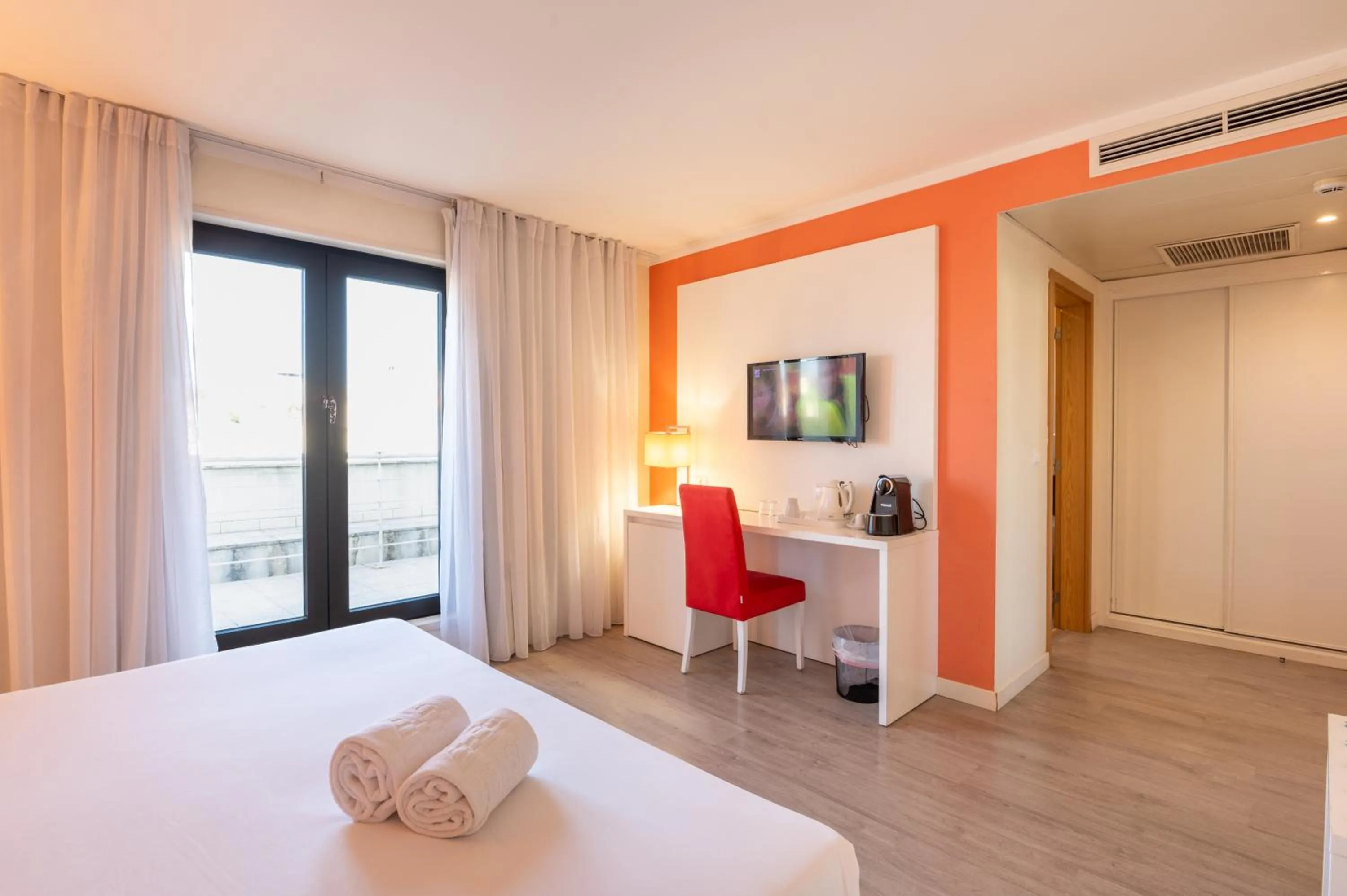 Bed in THE Hotel MASA Almirante LISBON Stylish