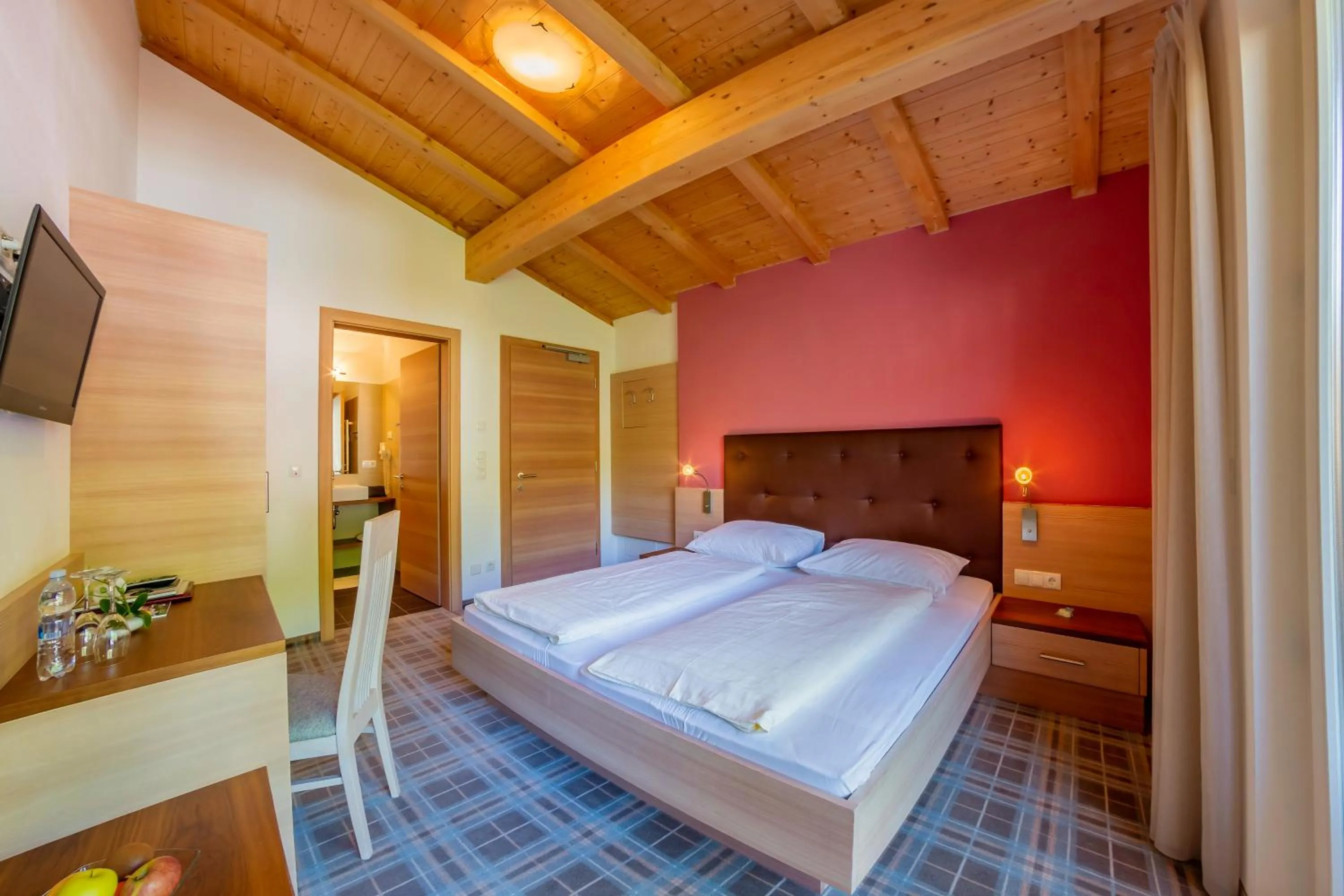 Photo of the whole room, Bed in Hotel Mehrhauser