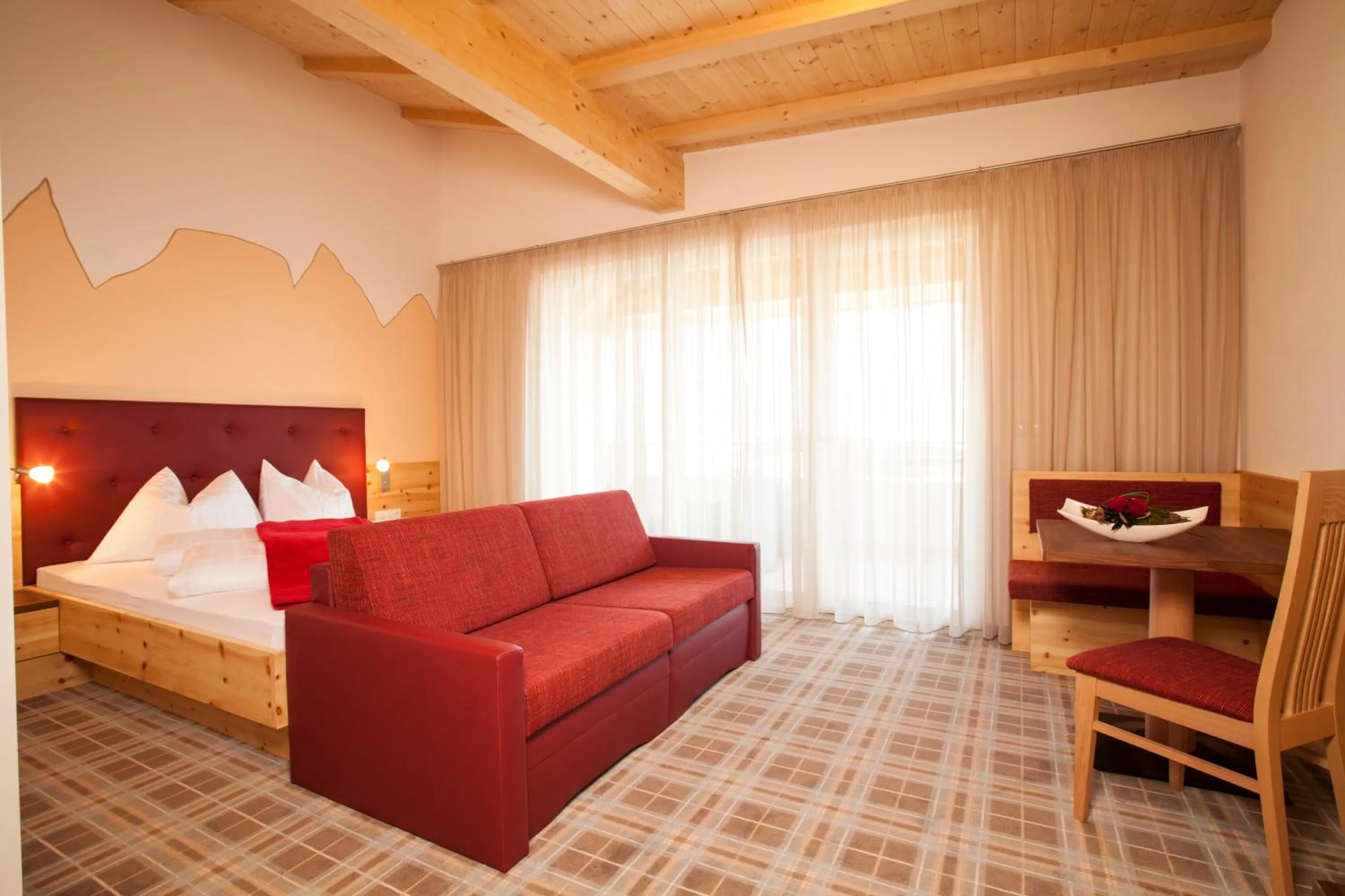 Photo of the whole room, Bed in Hotel Mehrhauser