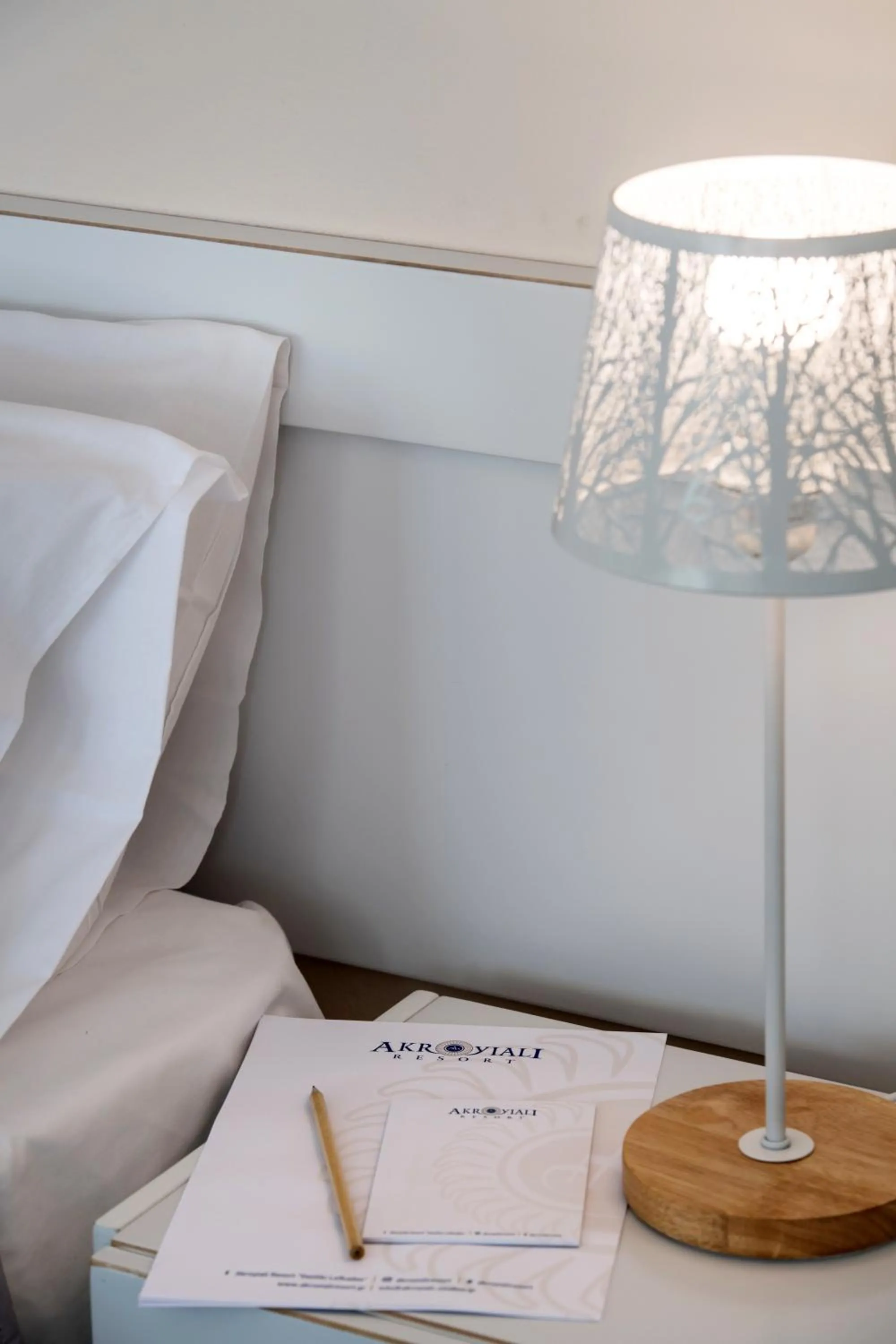 Decorative detail, Bed in Akroyiali Resort