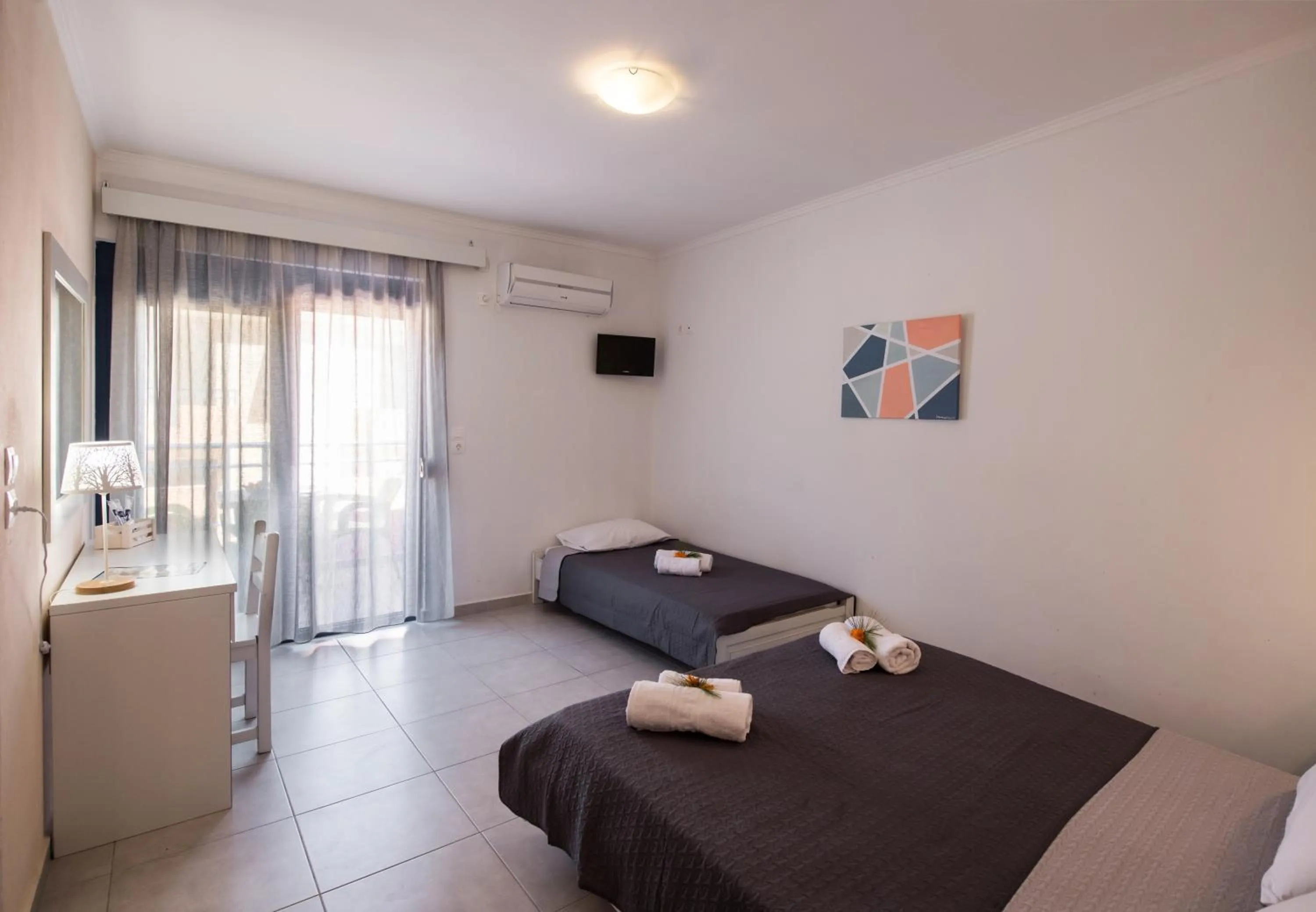 Bedroom, Bed in Akroyiali Resort