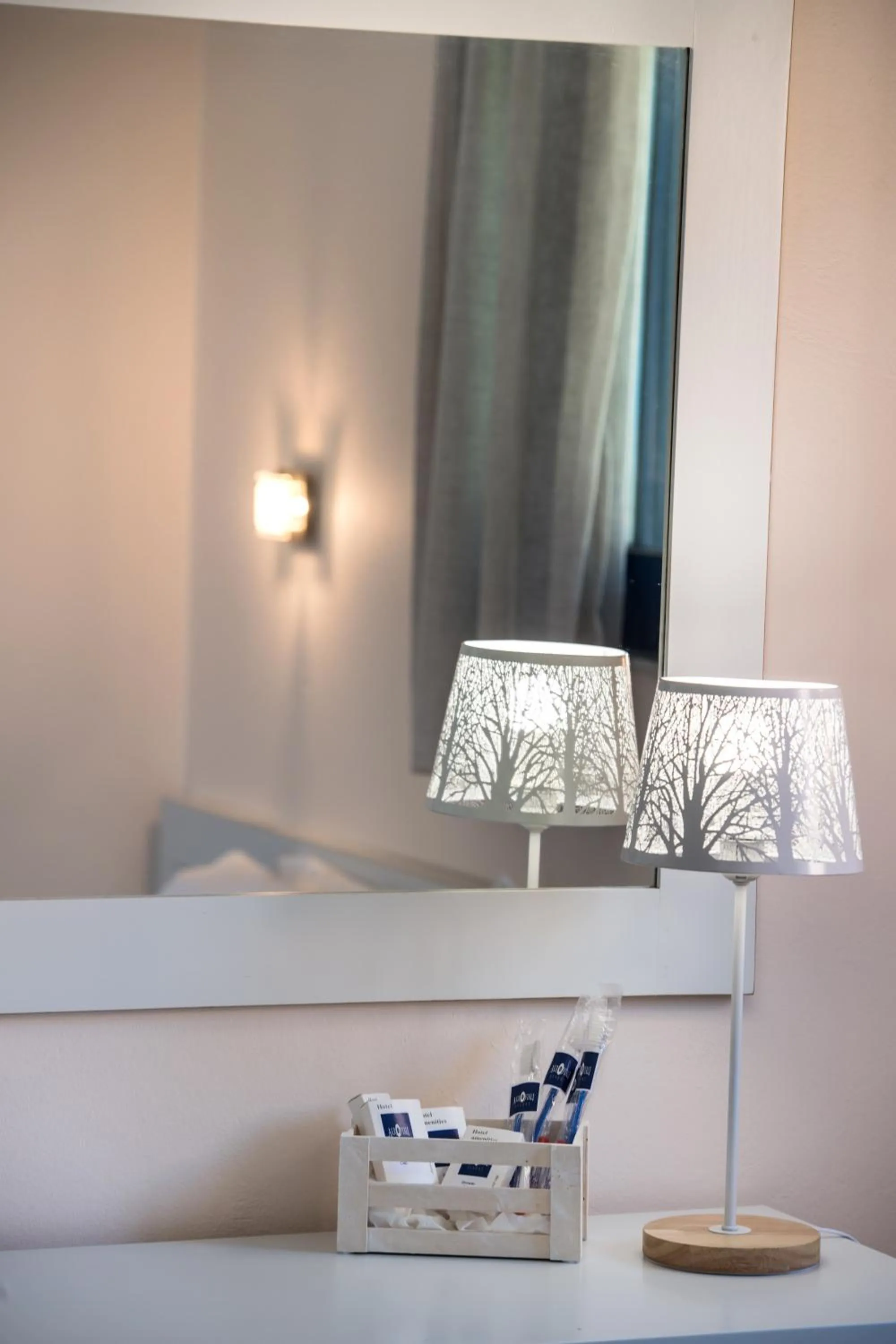 Decorative detail, Bed in Akroyiali Resort