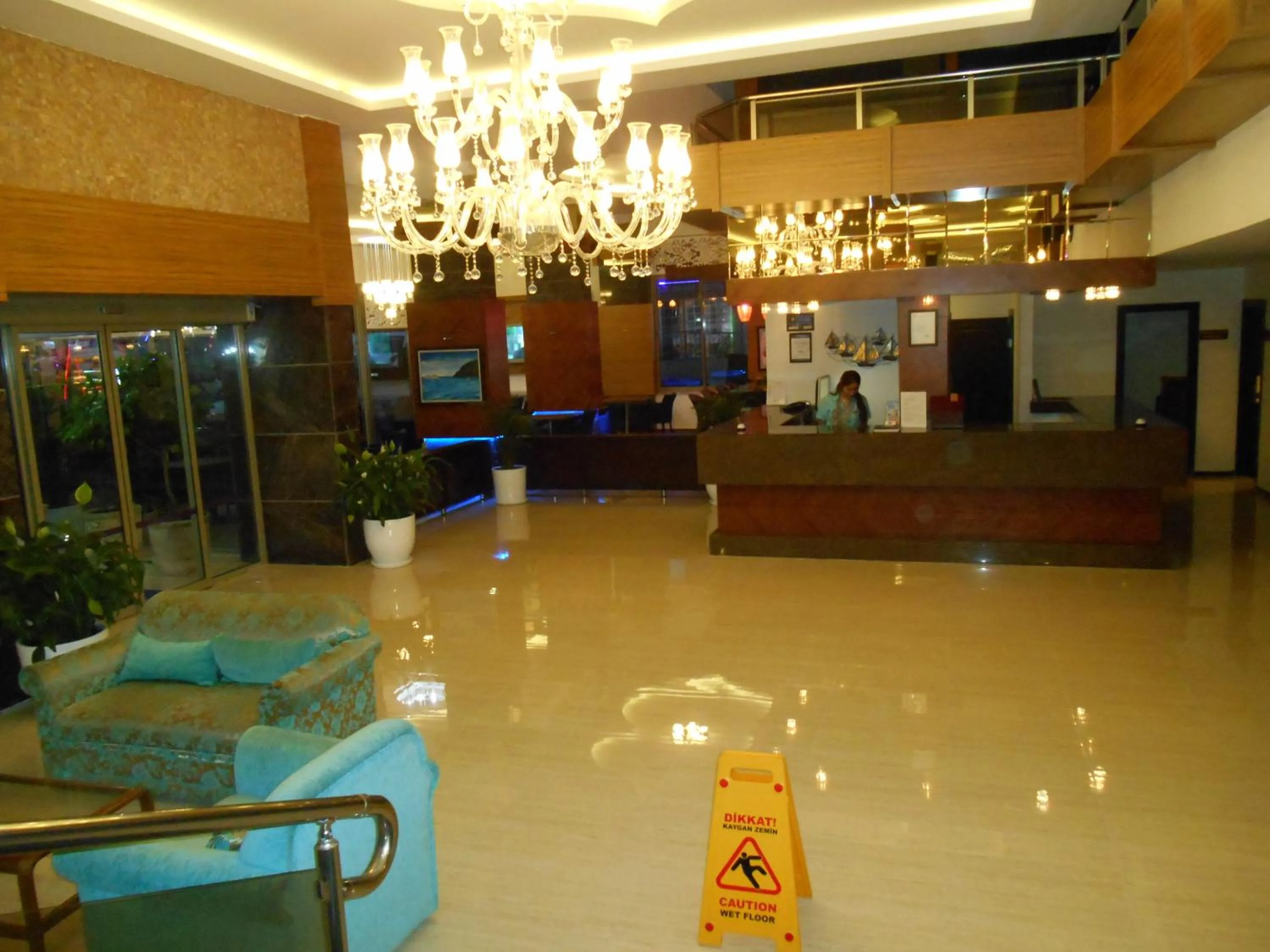 Lobby or reception in Parador Beach Hotel All Inclusive