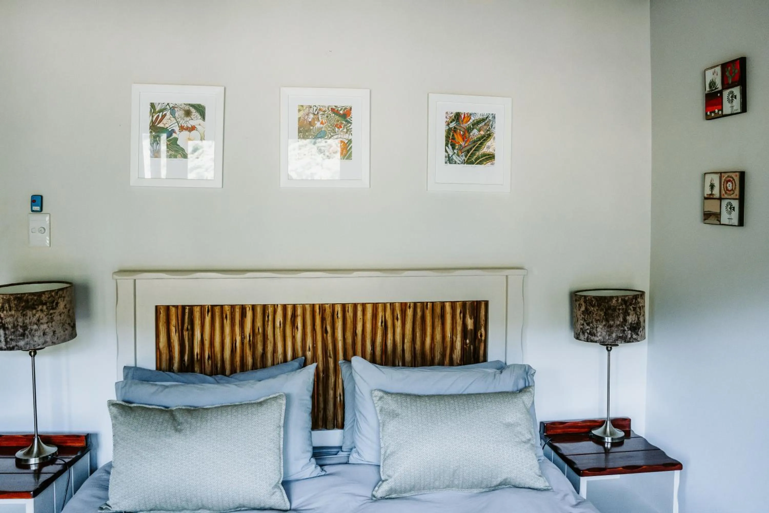 Bed in Thunzi Bush Lodge