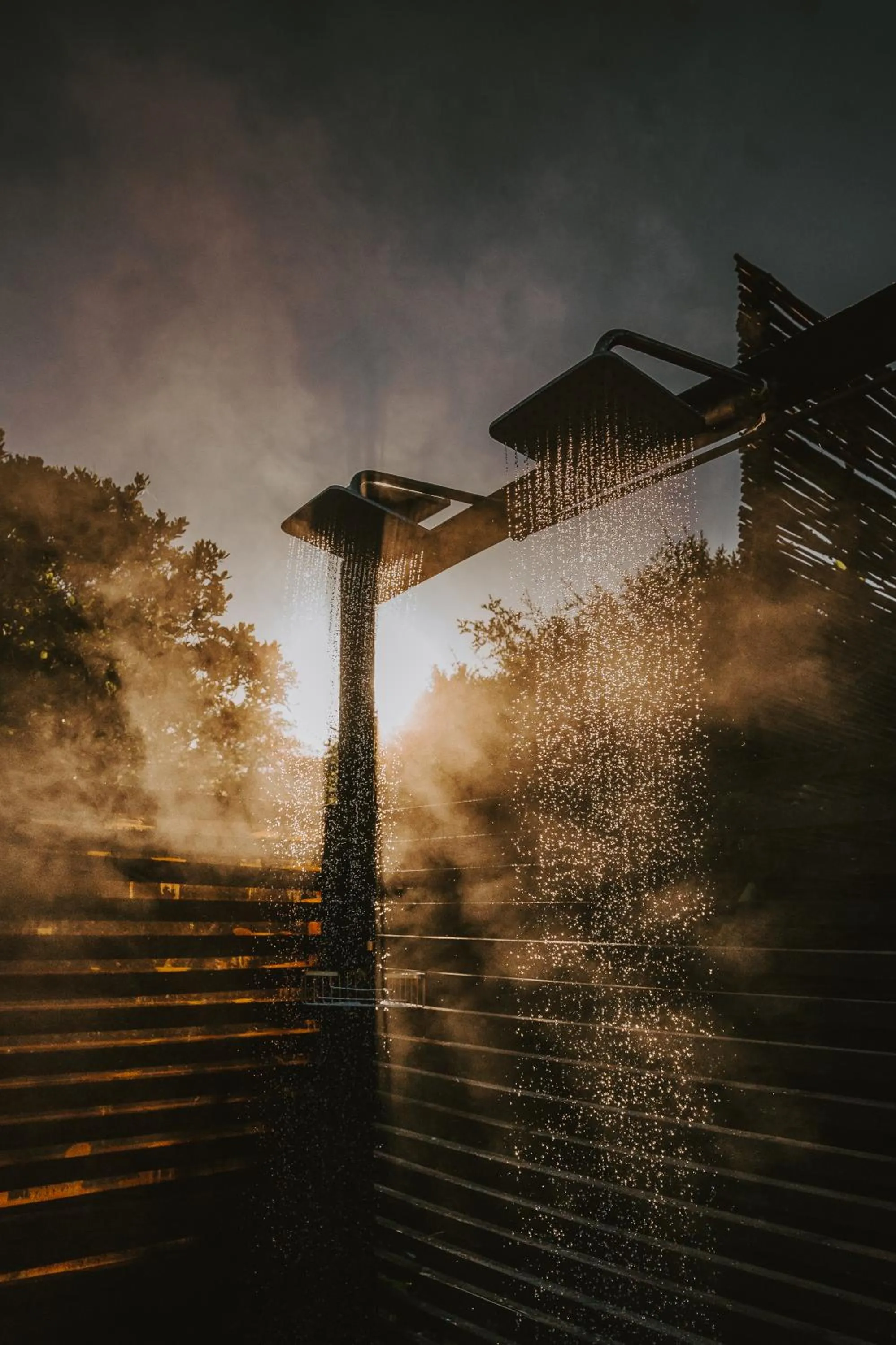 Shower in Thunzi Bush Lodge