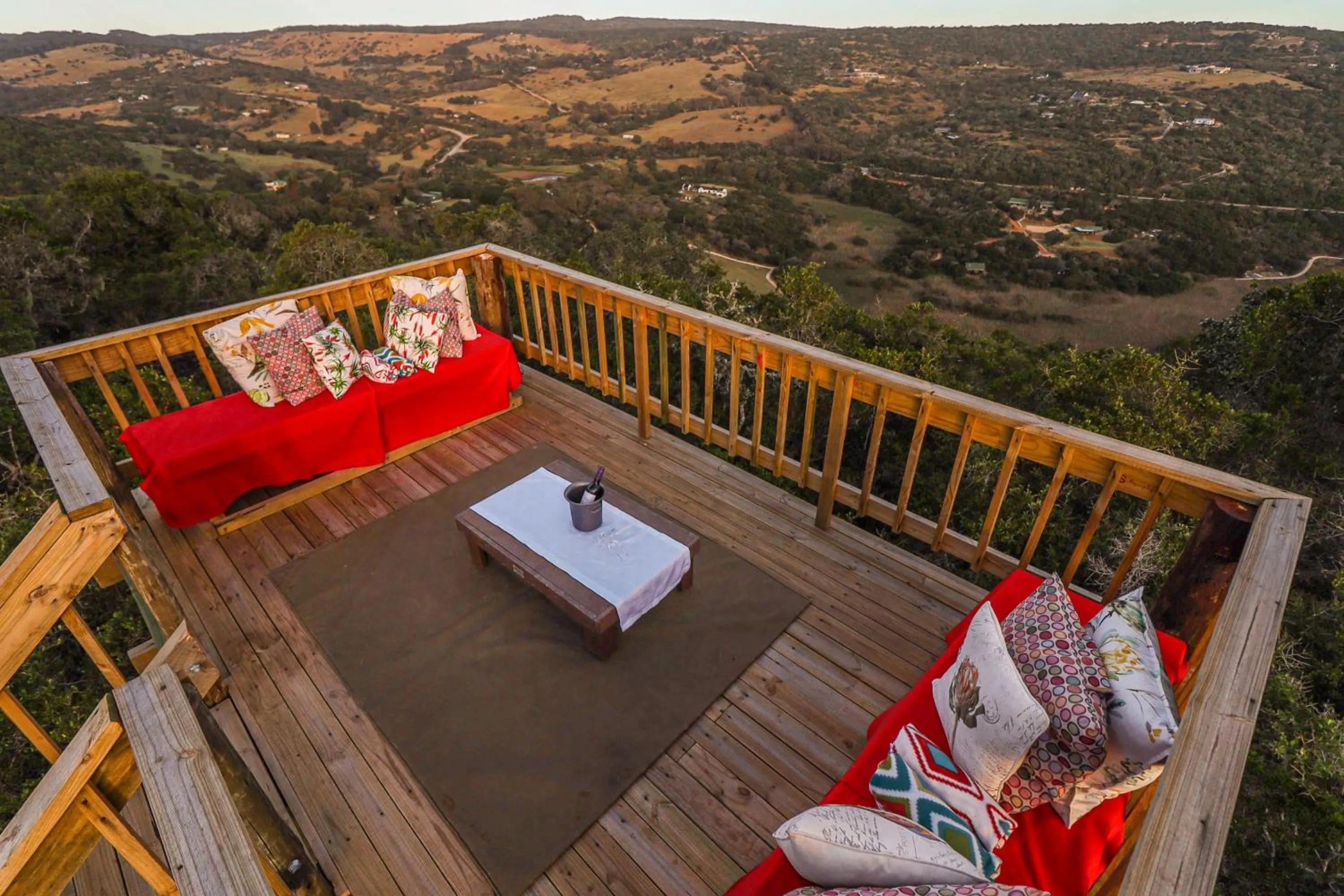 Natural landscape in Thunzi Bush Lodge