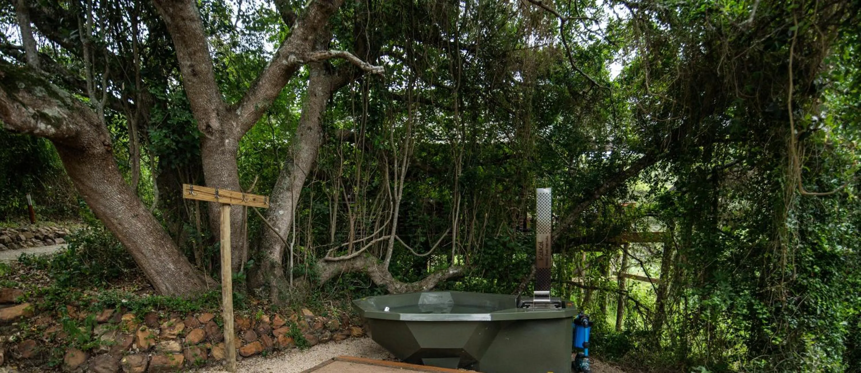 Natural landscape in Thunzi Bush Lodge