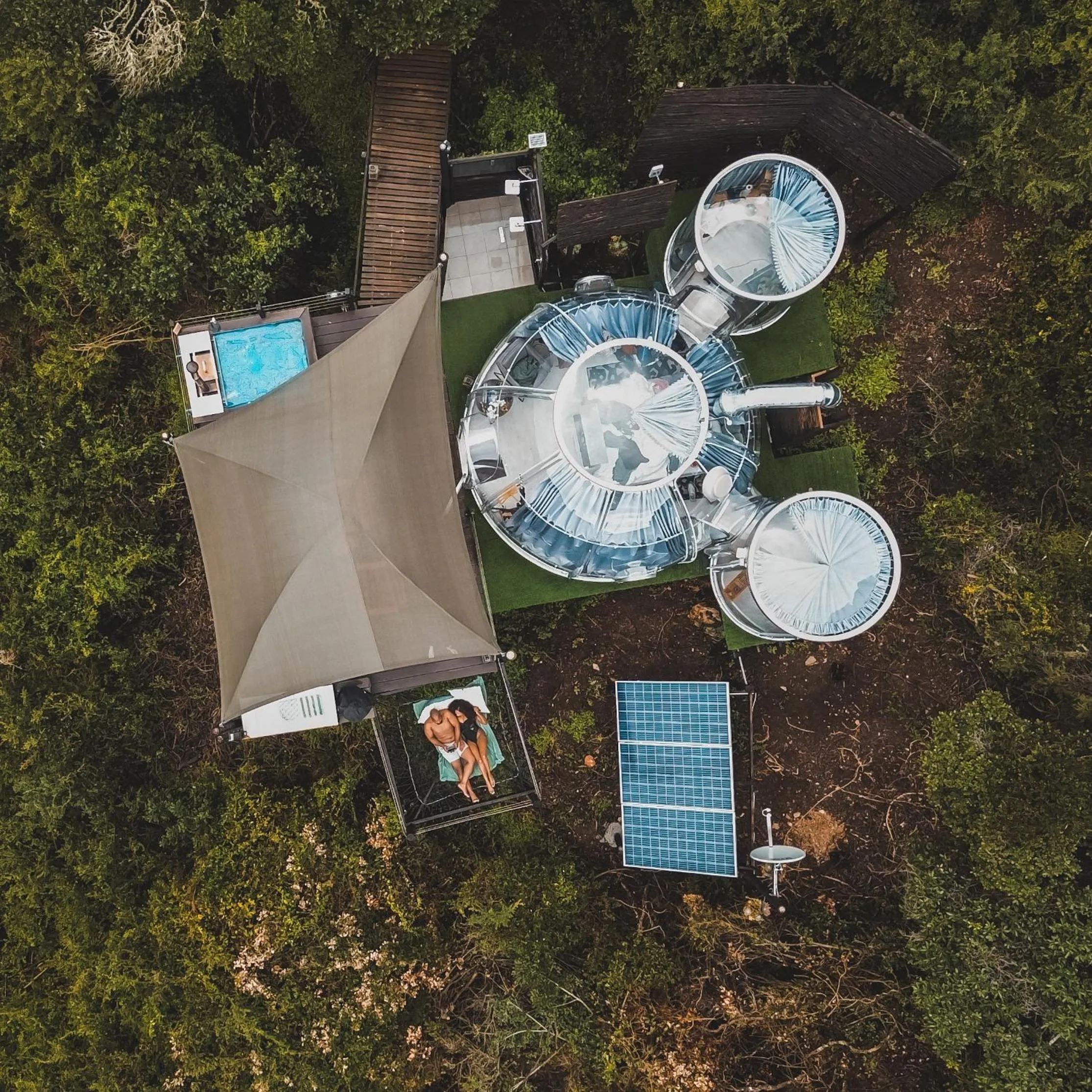 View (from property/room) in Thunzi Bush Lodge