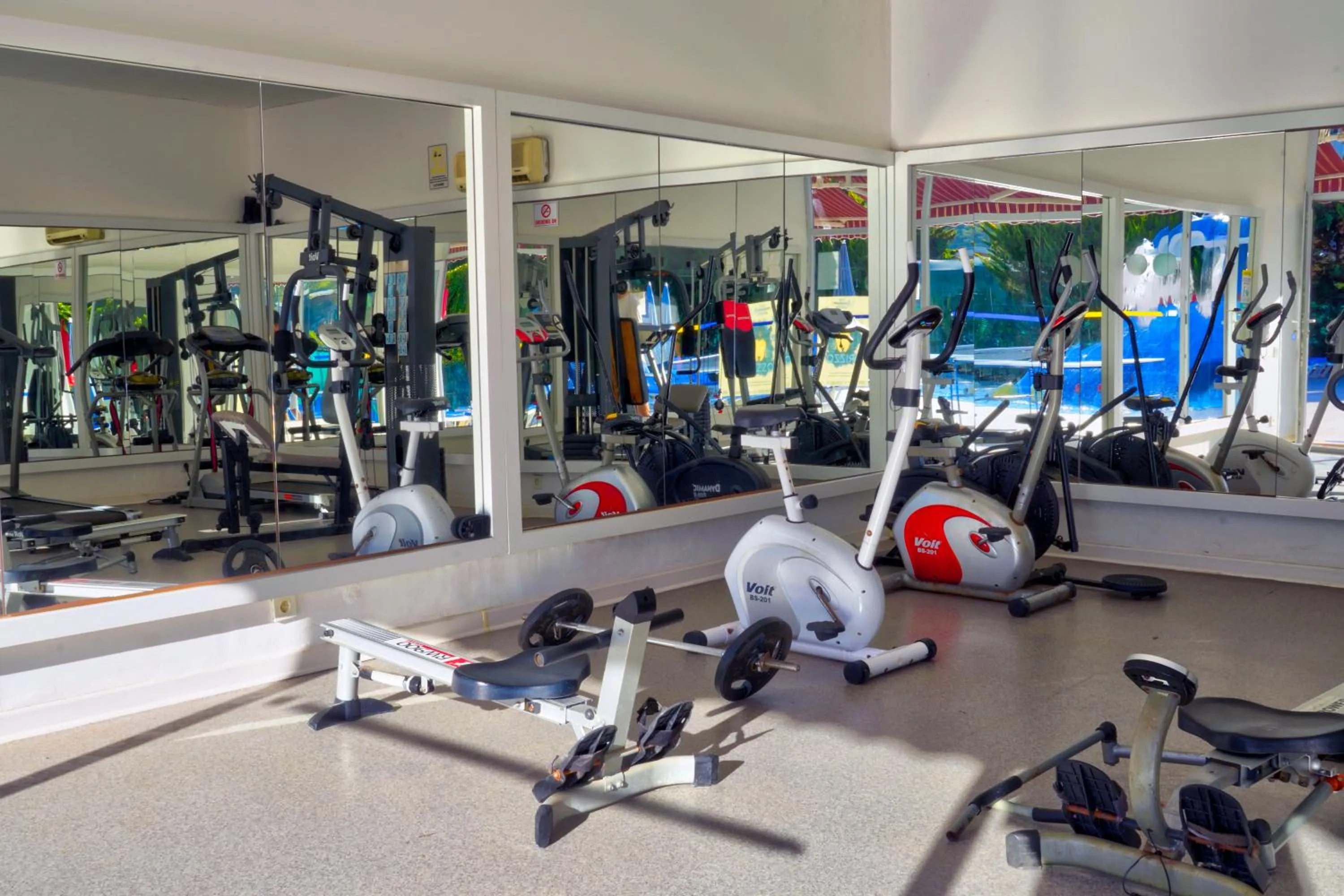 Fitness centre/facilities in Blue Fish Hotel All Inclusive