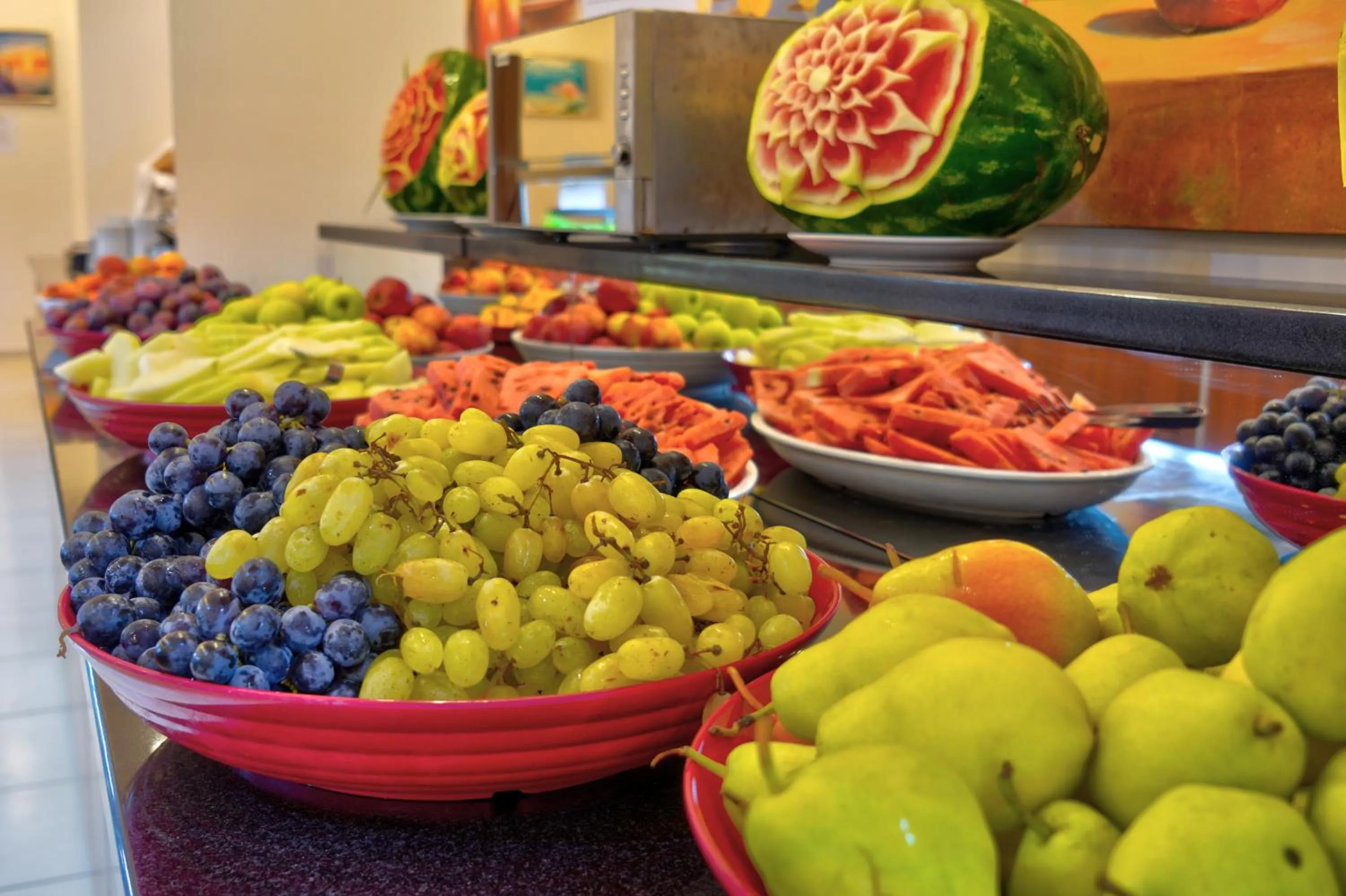 Food in Blue Fish Hotel All Inclusive