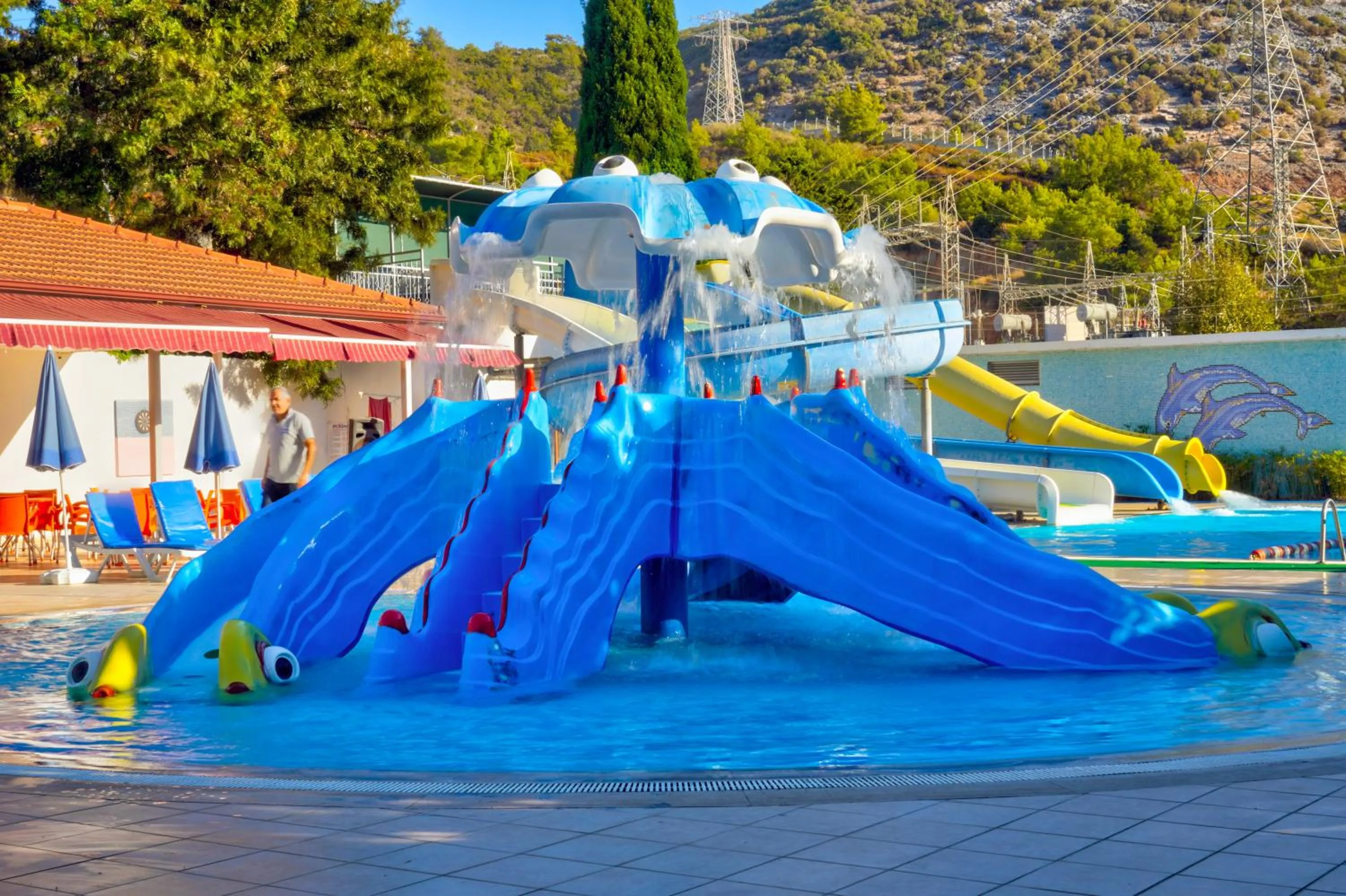Children play ground in Blue Fish Hotel All Inclusive