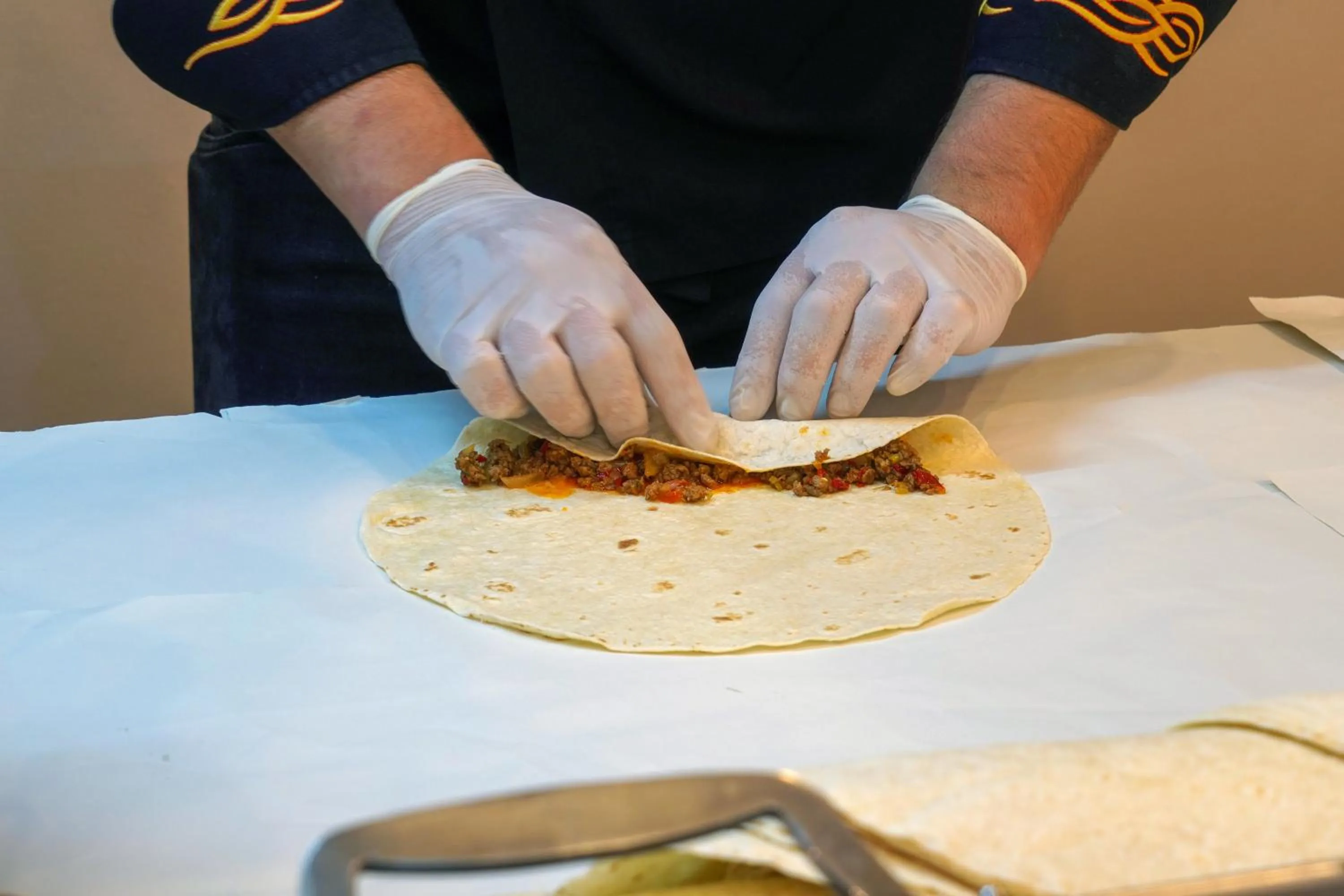 Food in Blue Fish Hotel All Inclusive