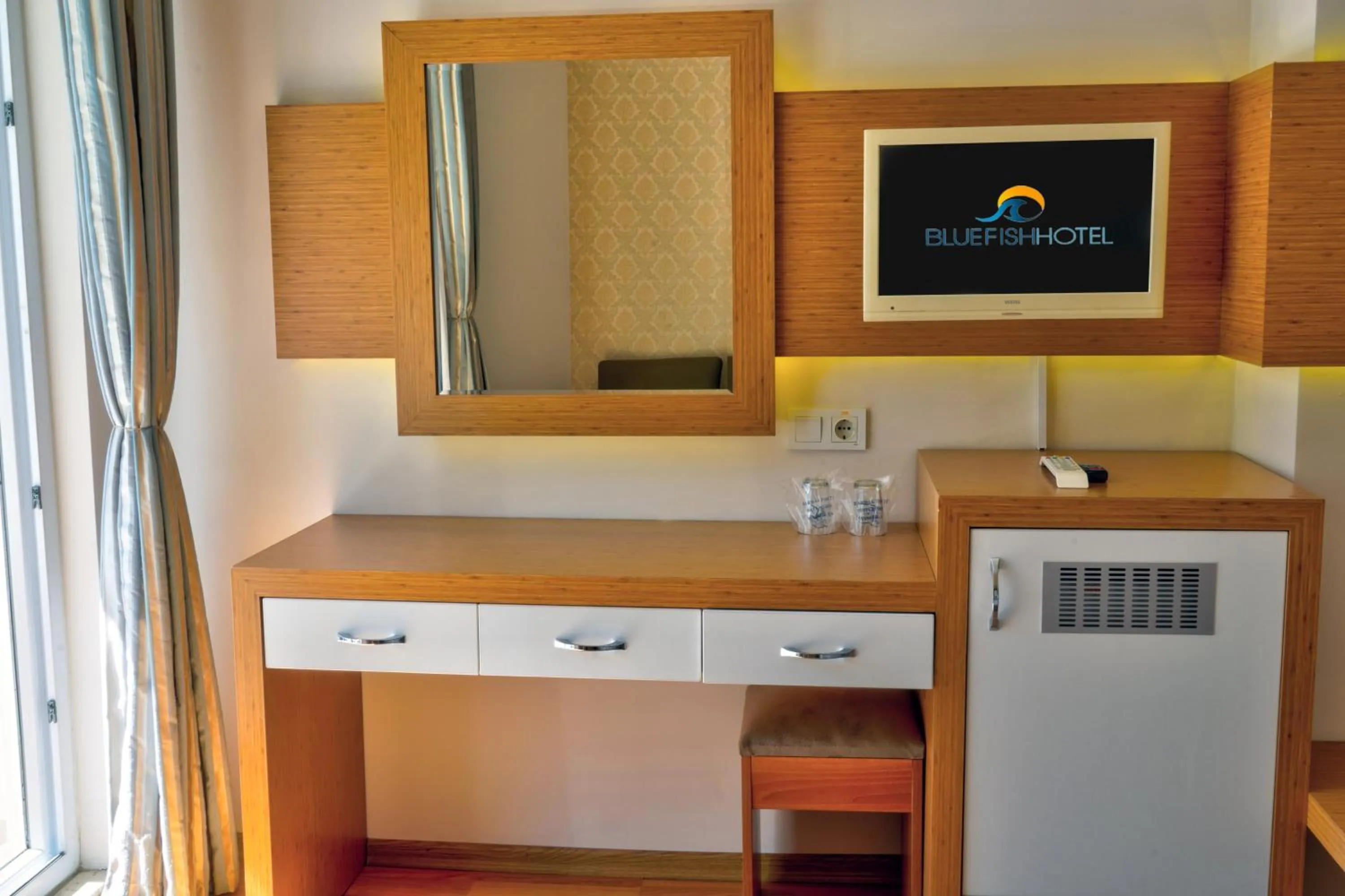 TV and multimedia in Blue Fish Hotel All Inclusive