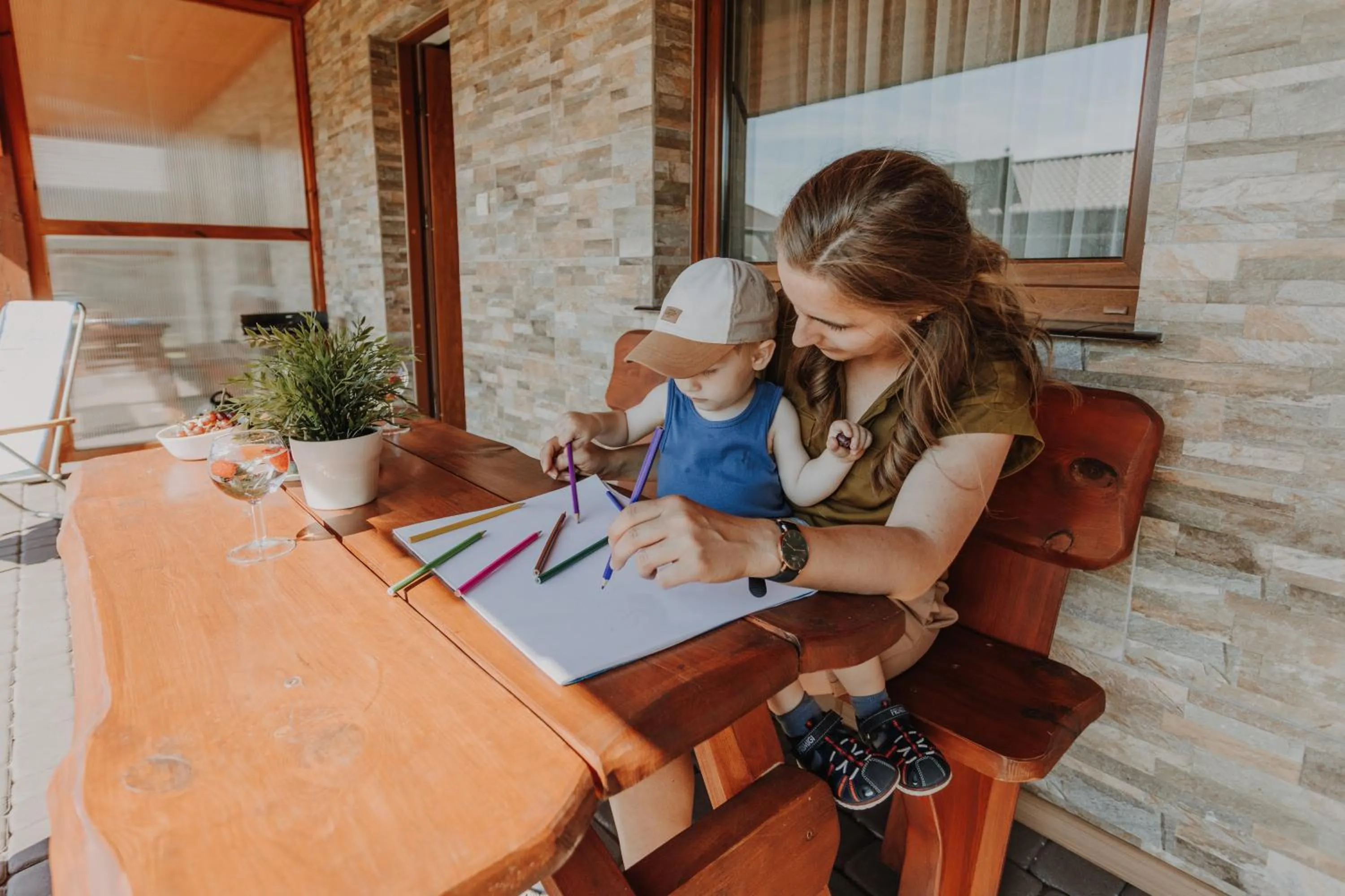 People in Domki Ania