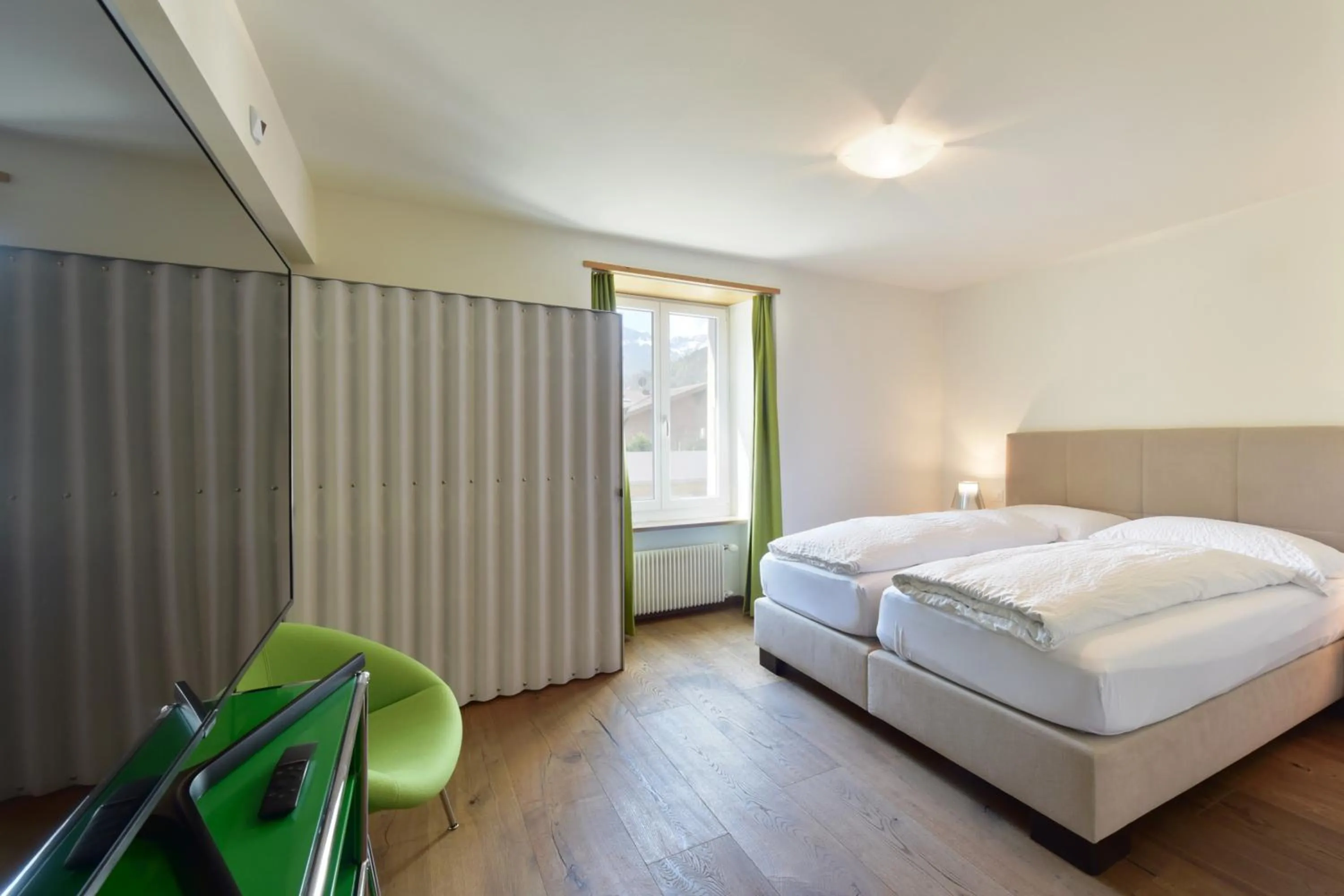 Bed in Hotel Sternen