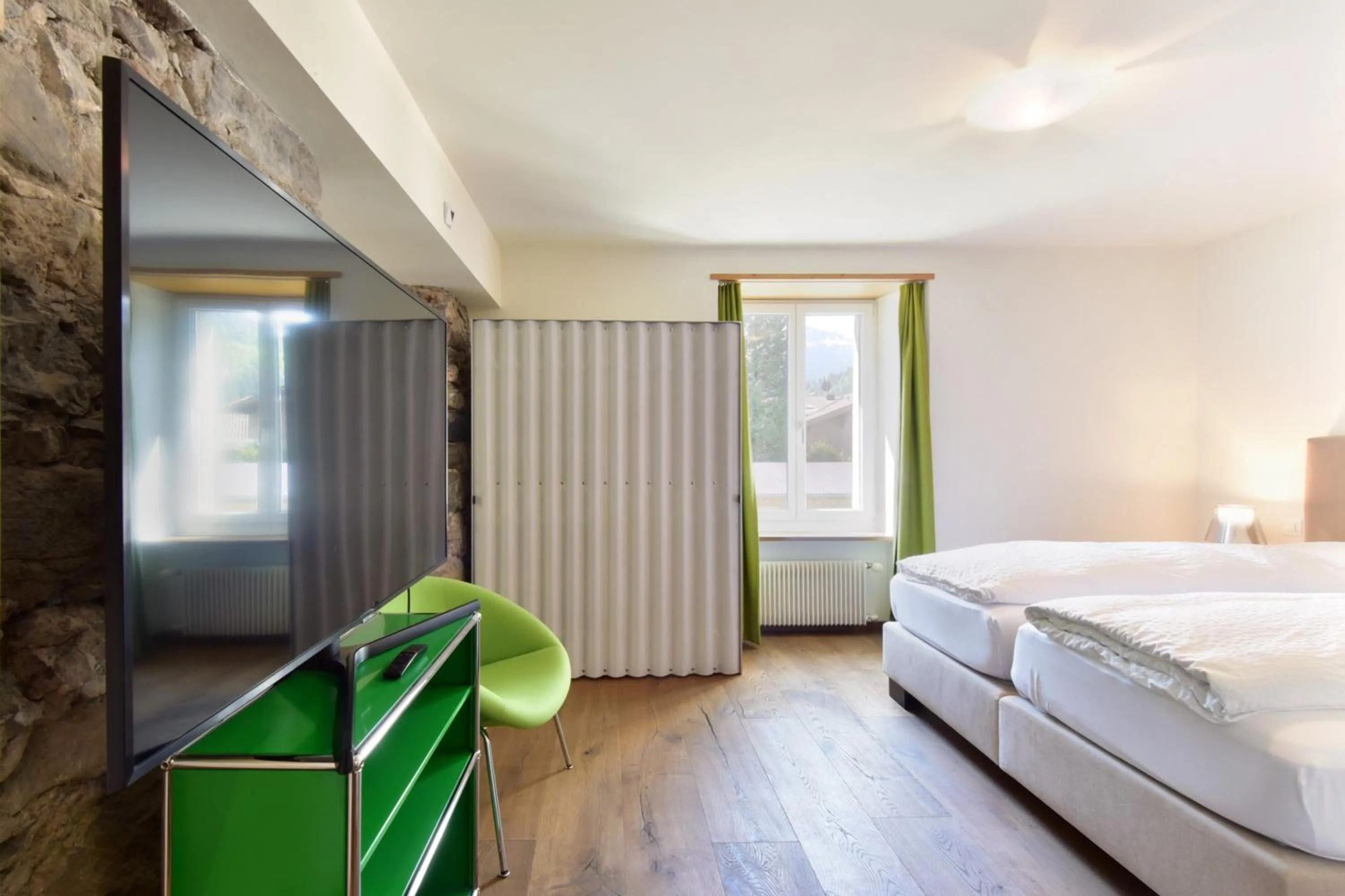 Bed in Hotel Sternen