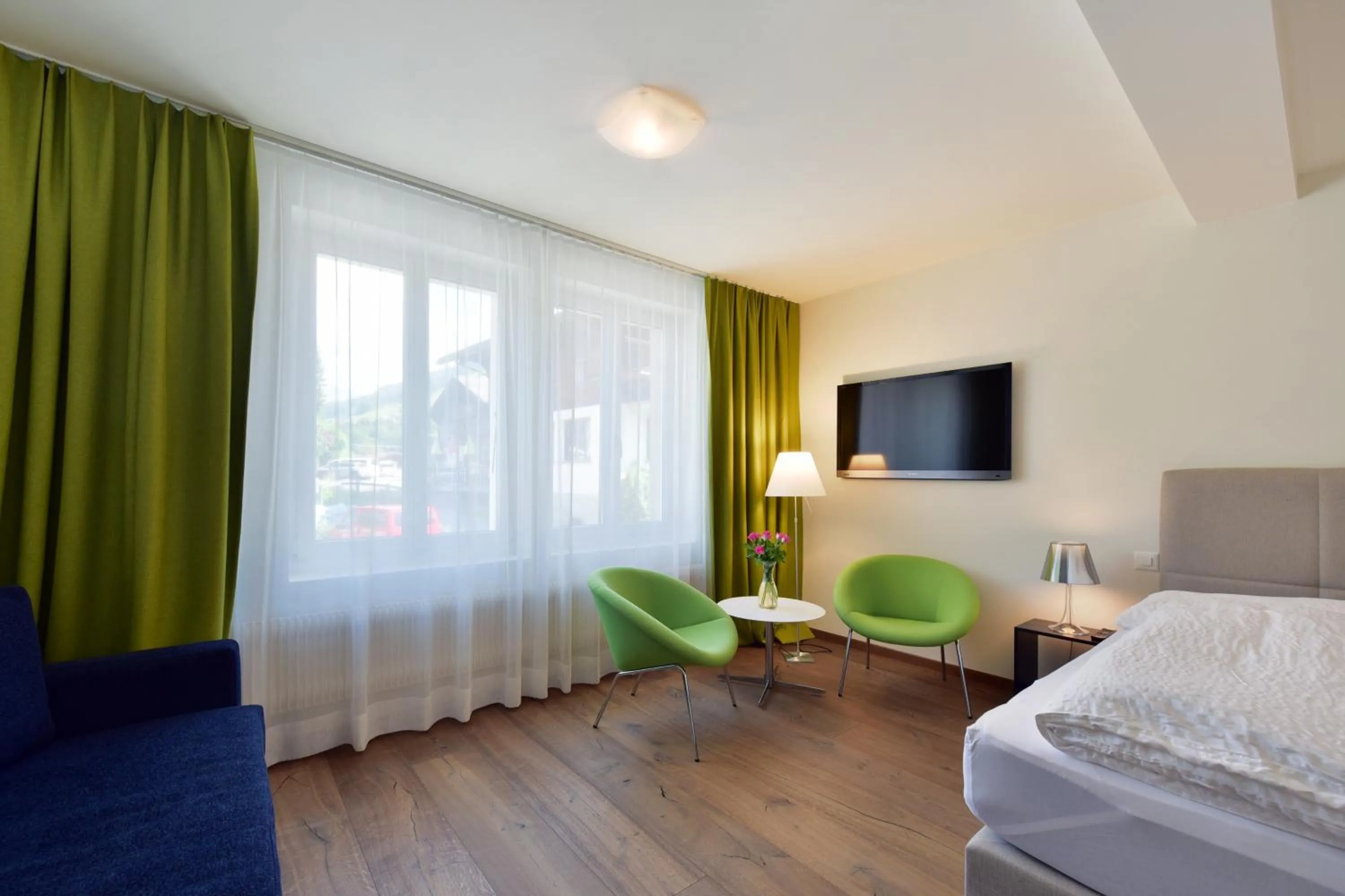 Bed in Hotel Sternen