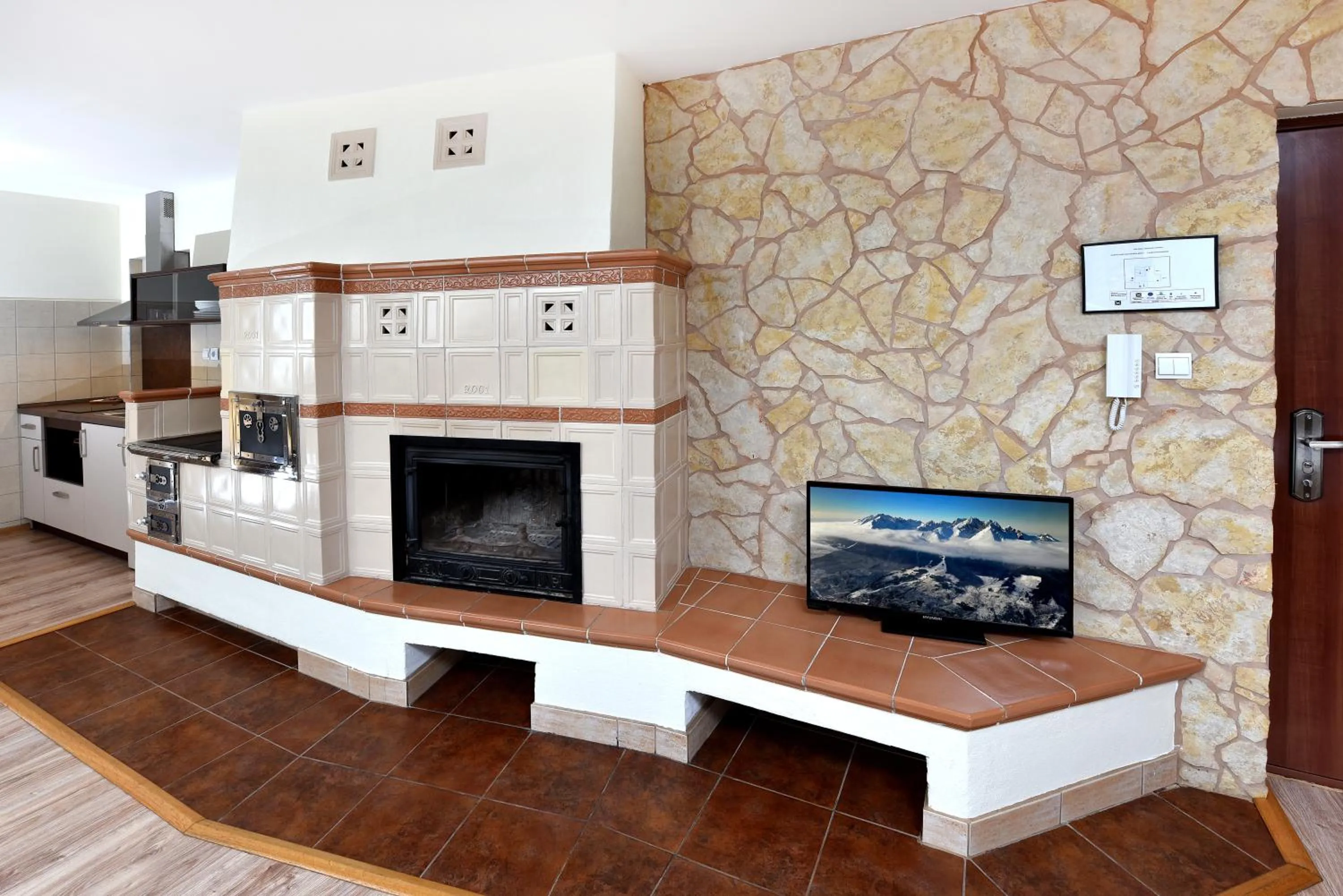 Living room in APLEND Vila Júlia