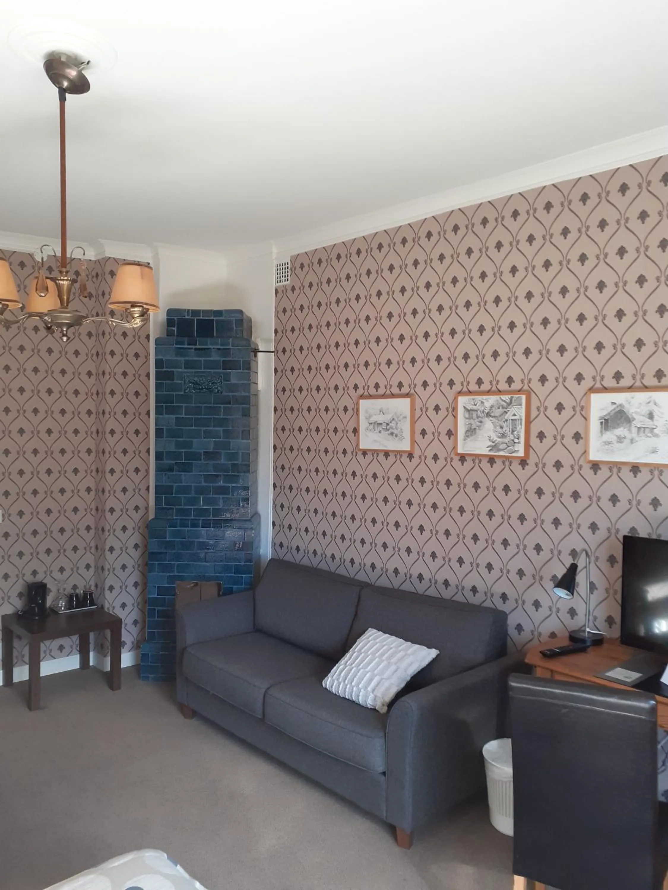 Seating area in Hotell S:t Olof