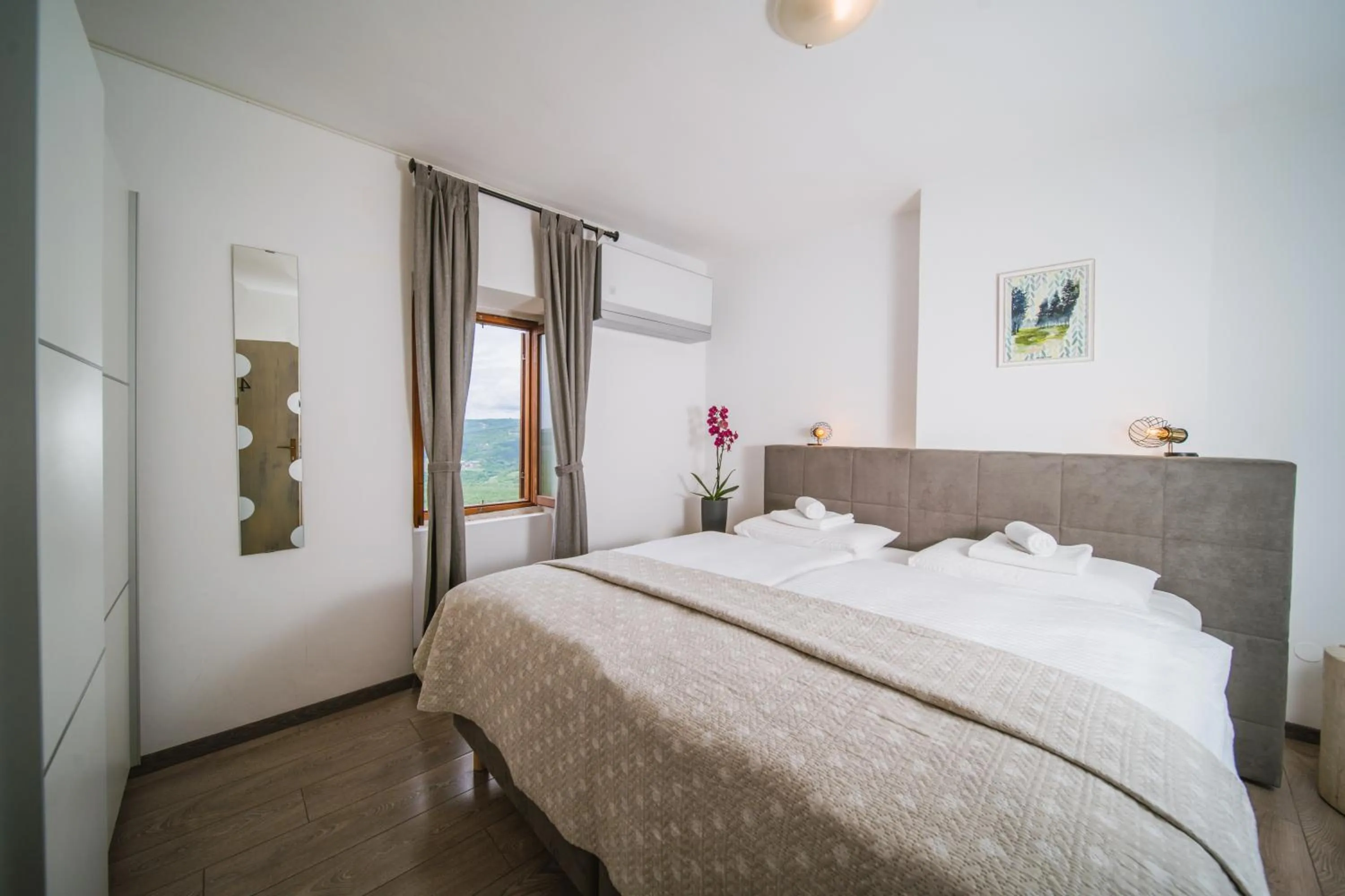 Bedroom, Bed in Villa Borgo B&B