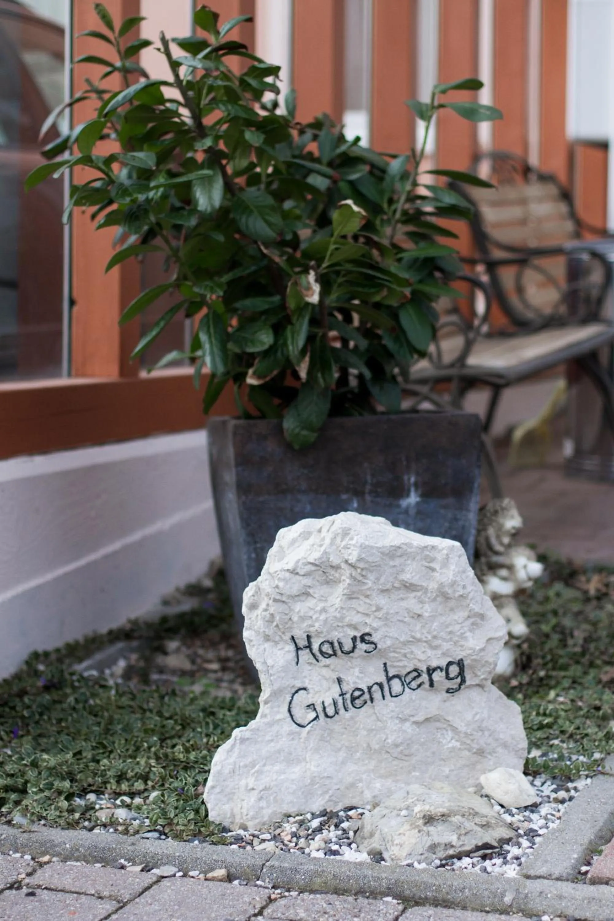Property building in Hotel Garni Haus zum Gutenberg