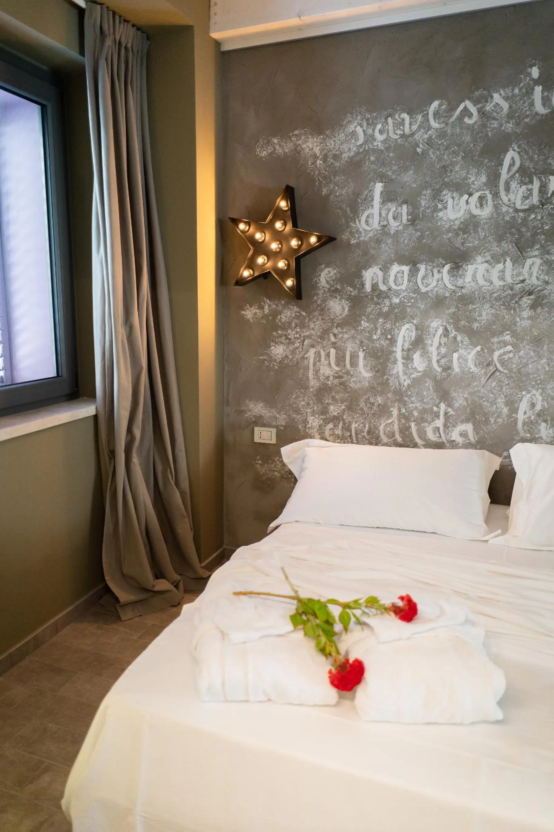 Bed in B&B Dei Poeti