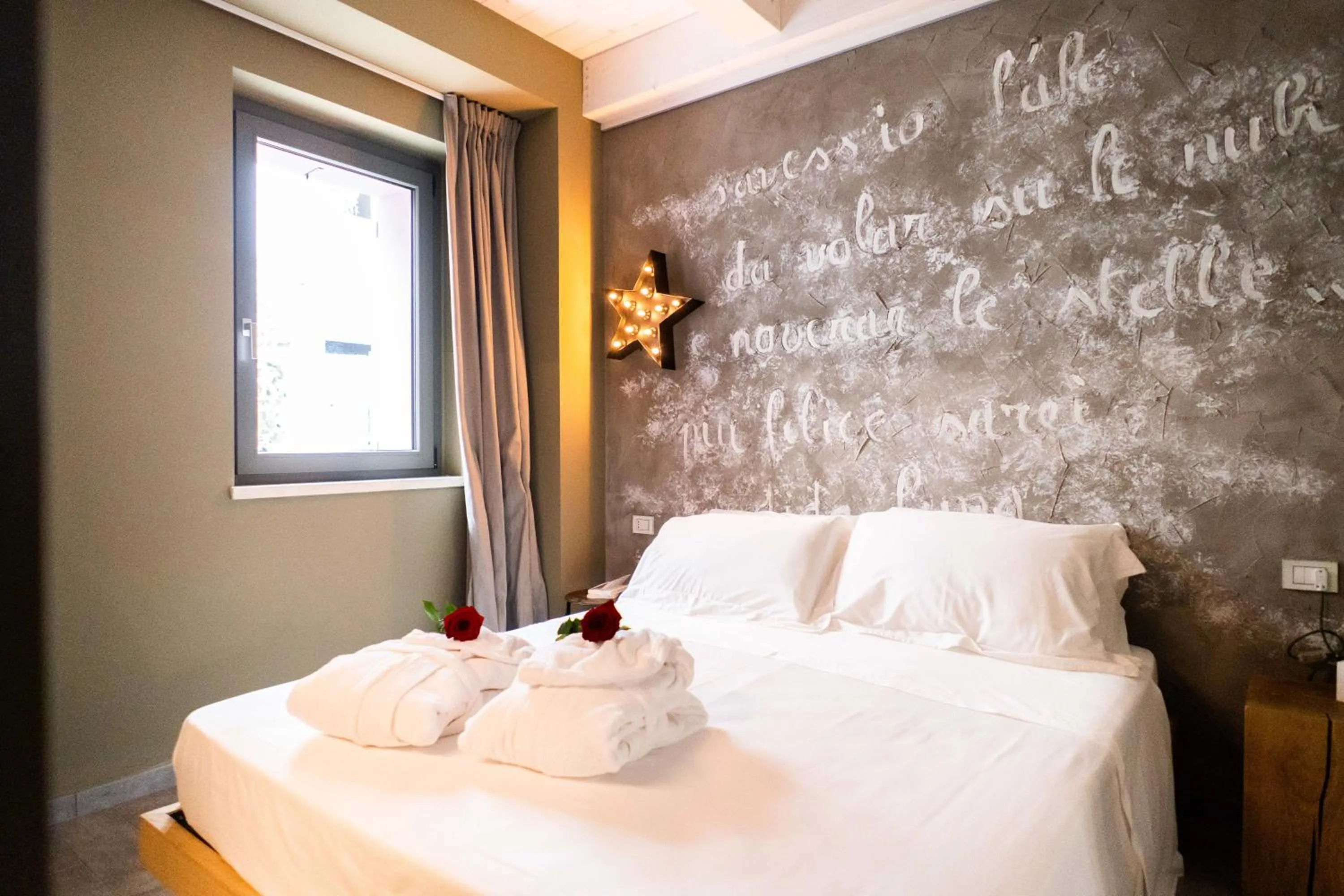 Bed in B&B Dei Poeti