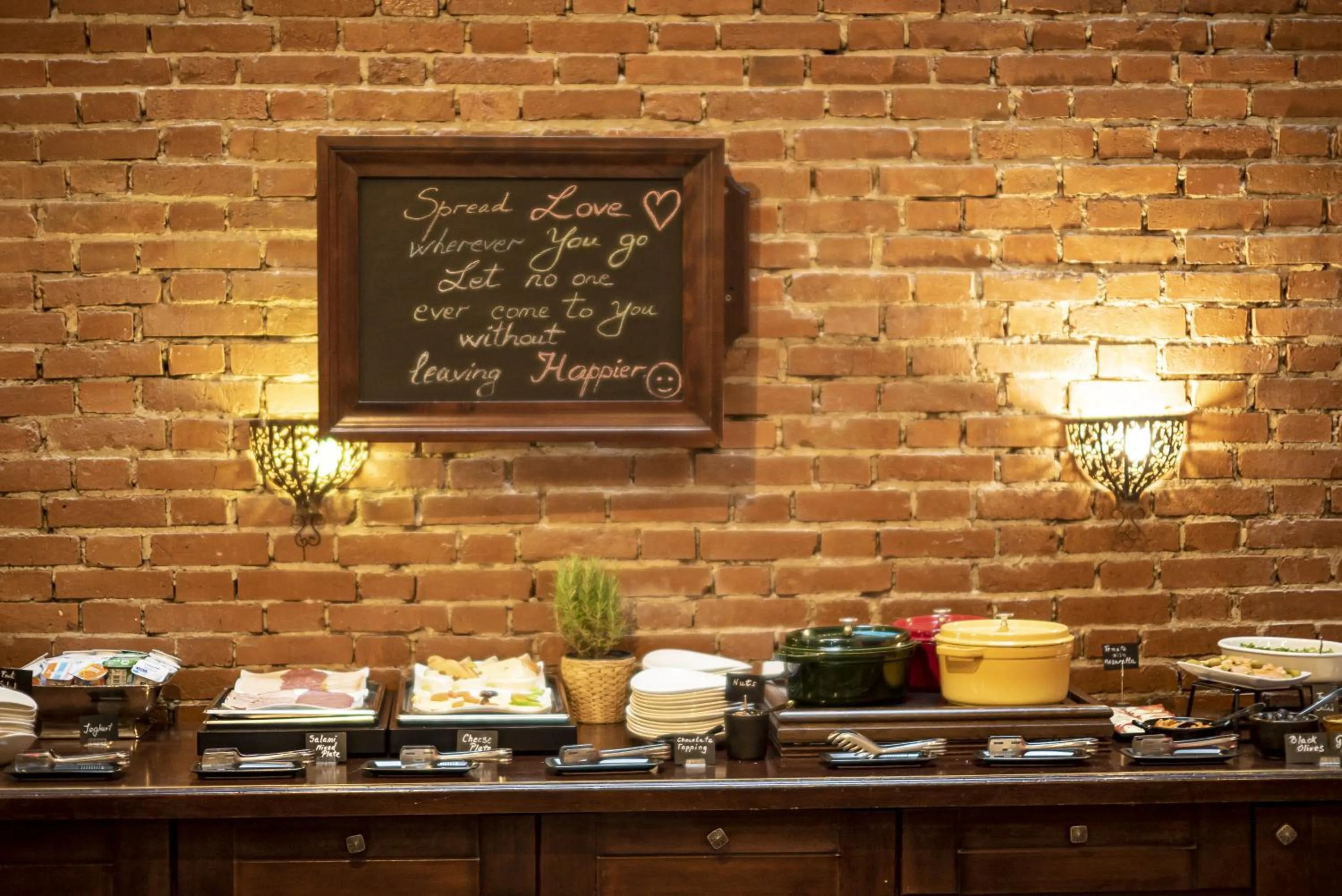 Buffet breakfast in MOXA Bucharest Boutique Hotel