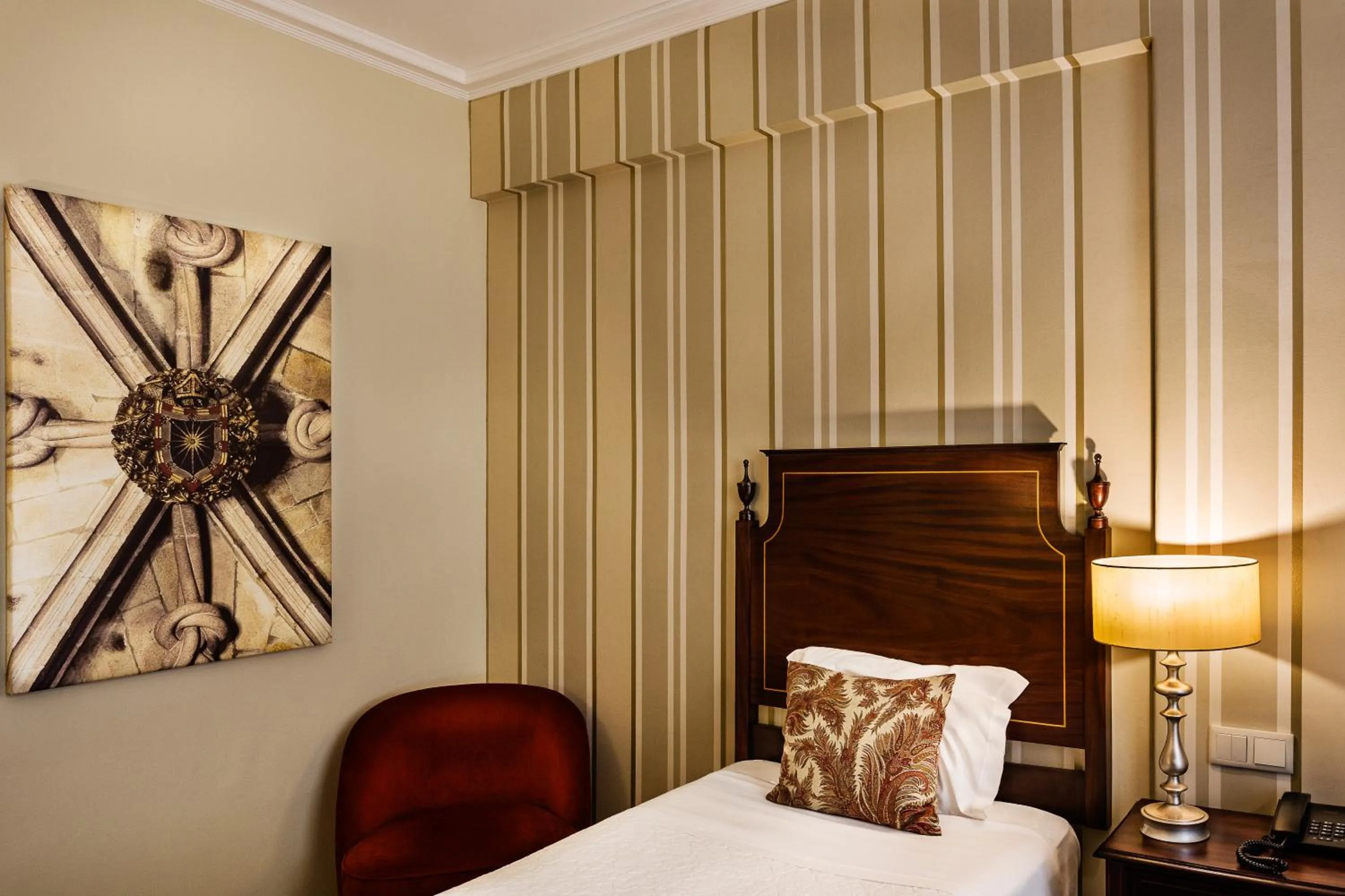 City view, Bed in Grão Vasco - Historic Hotel and SPA
