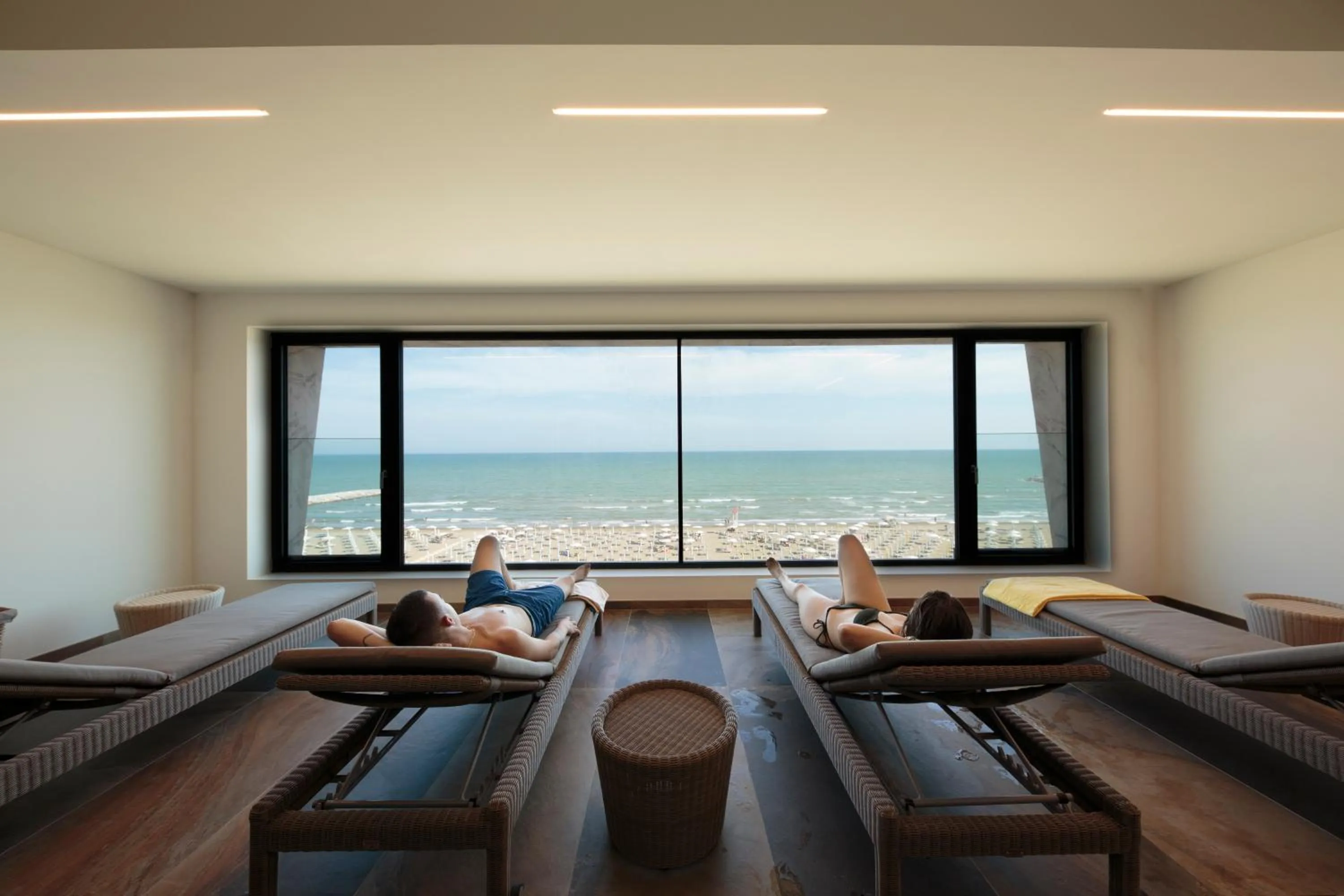 Sauna in Hotel Ariston