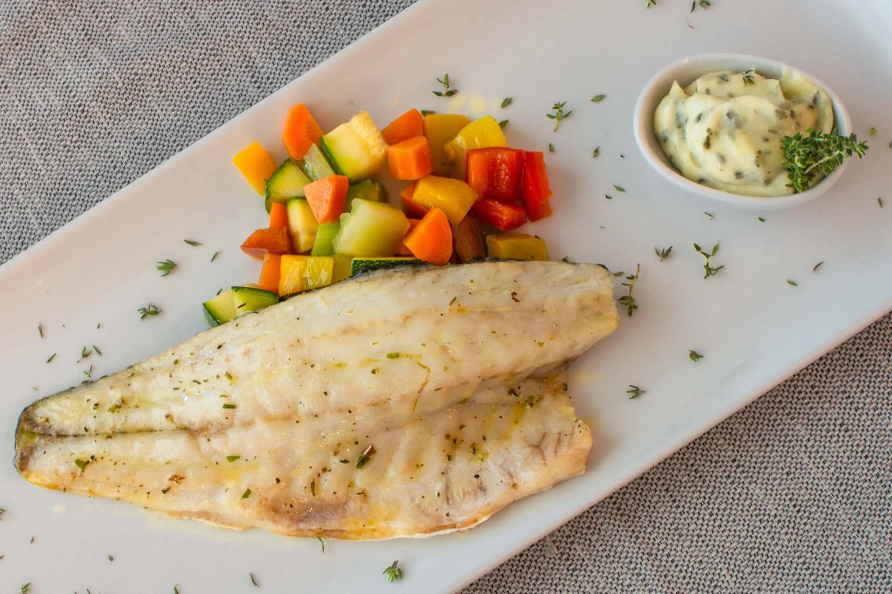 Food in Hotel Doriana