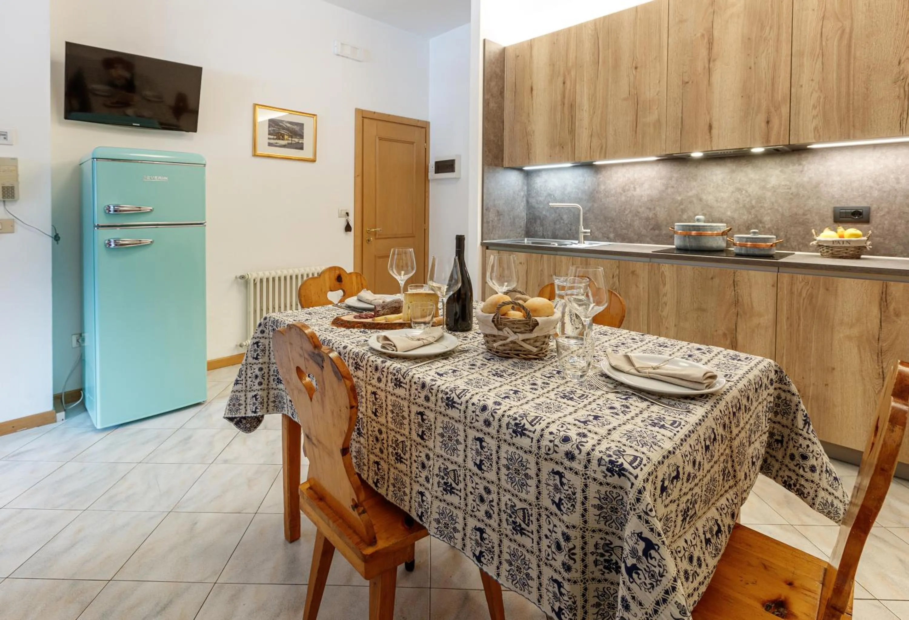 Kitchen or kitchenette in Residence Sci Sport