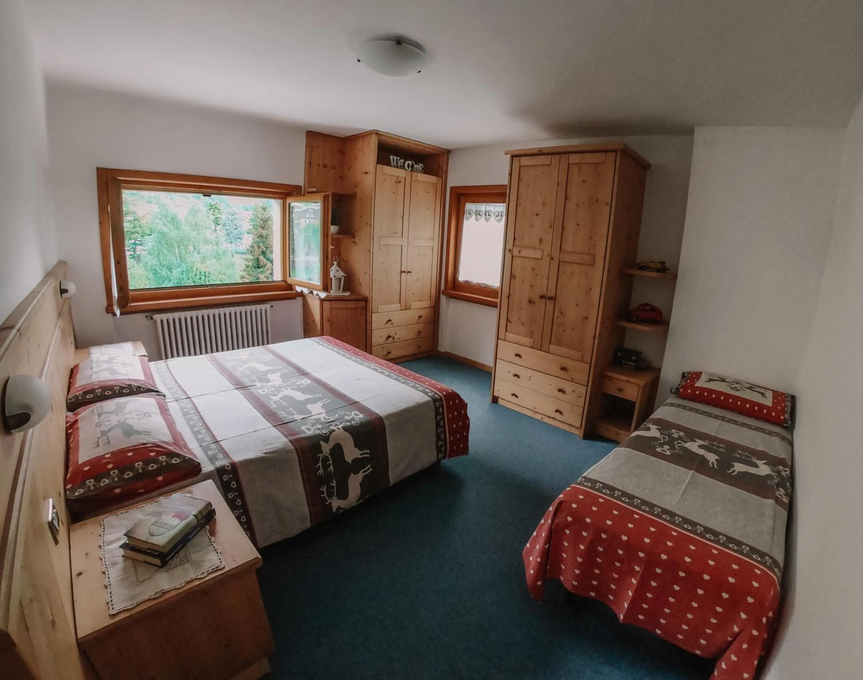 Bedroom, Bed in Residence Sci Sport