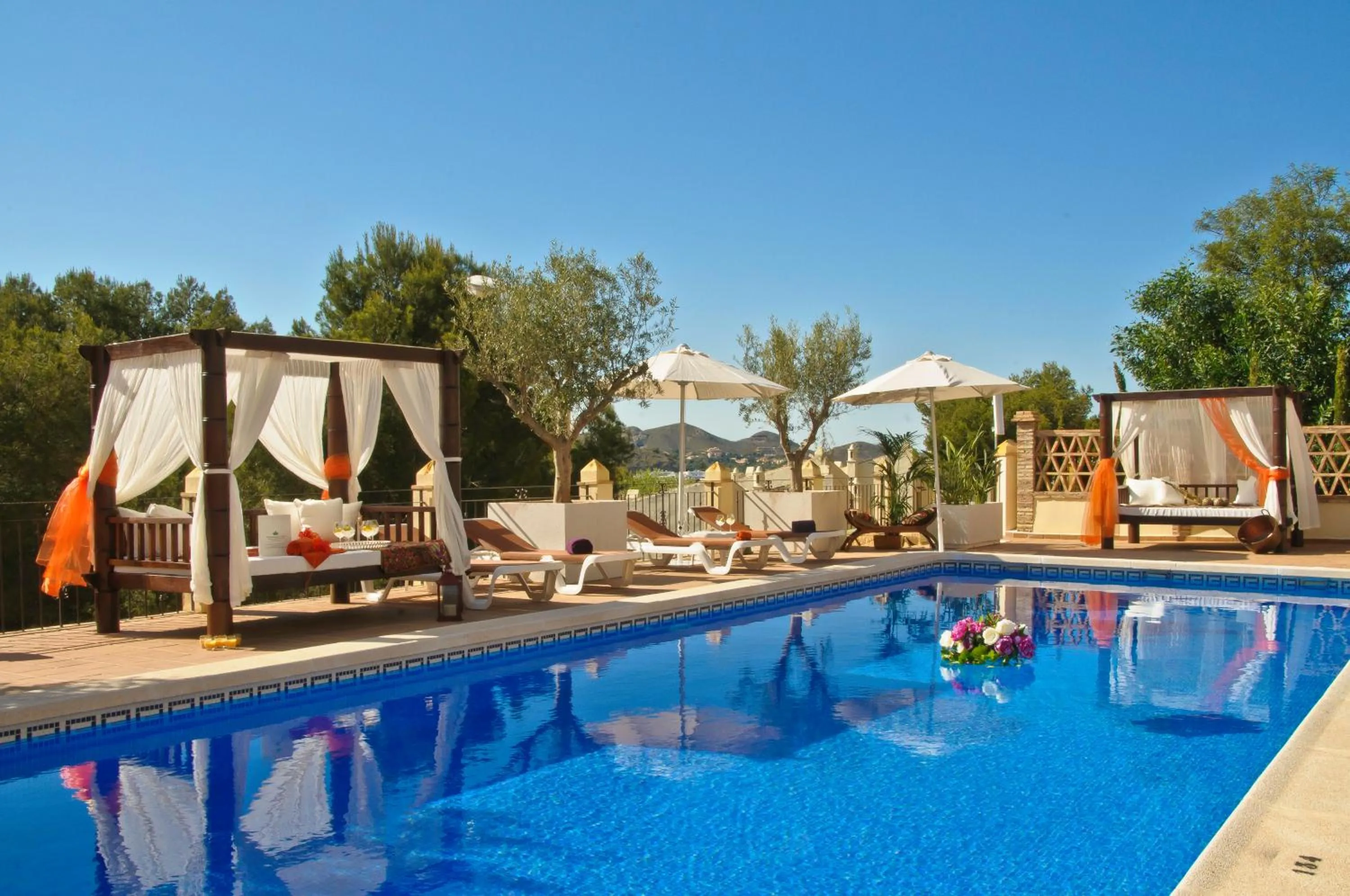 Swimming pool in Montemares Golf Luxury Villas & Apartments at La Manga Club