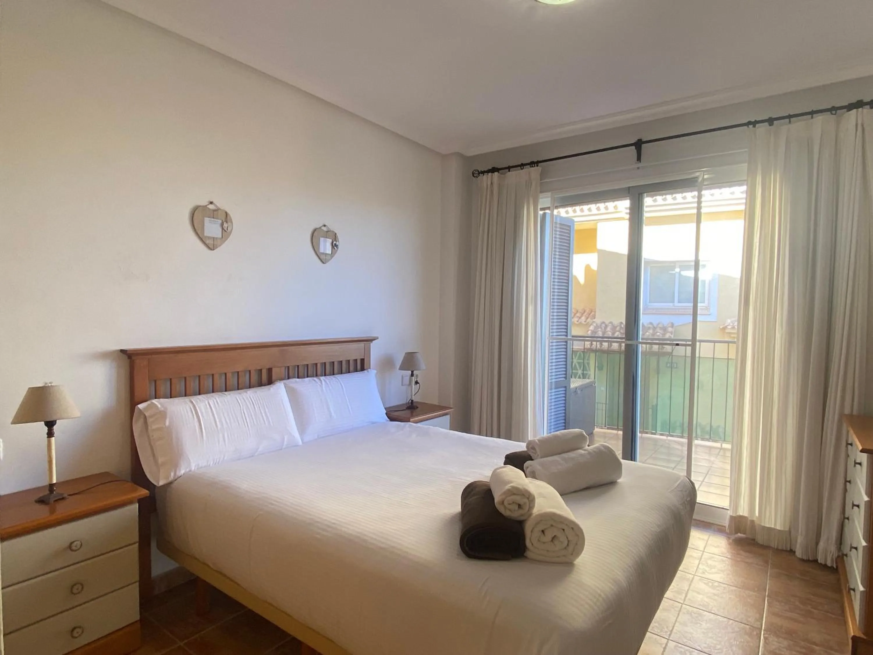 Bedroom, Bed in Montemares Golf Luxury Villas & Apartments at La Manga Club