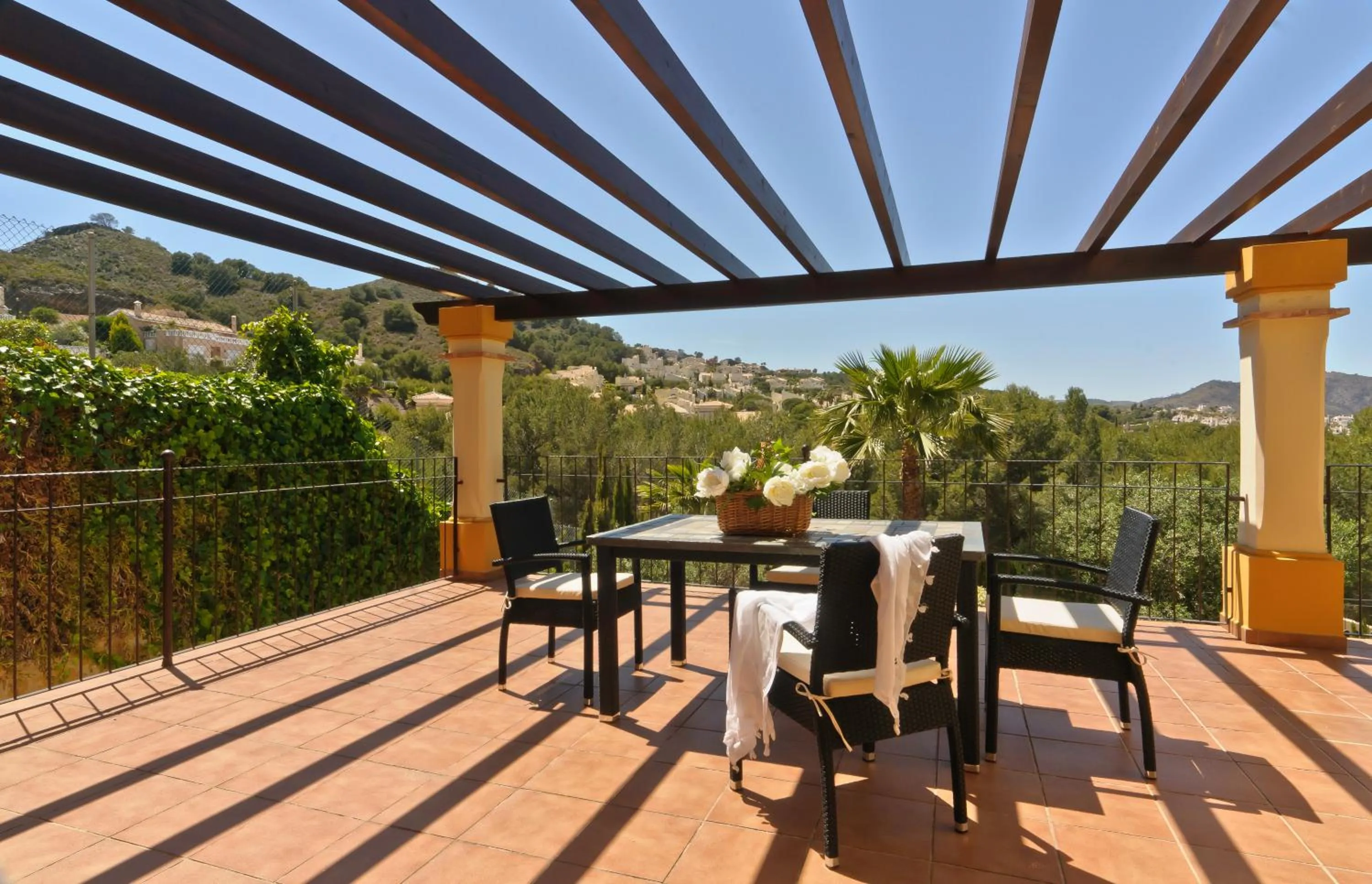 Balcony/Terrace in Montemares Golf Luxury Villas & Apartments at La Manga Club