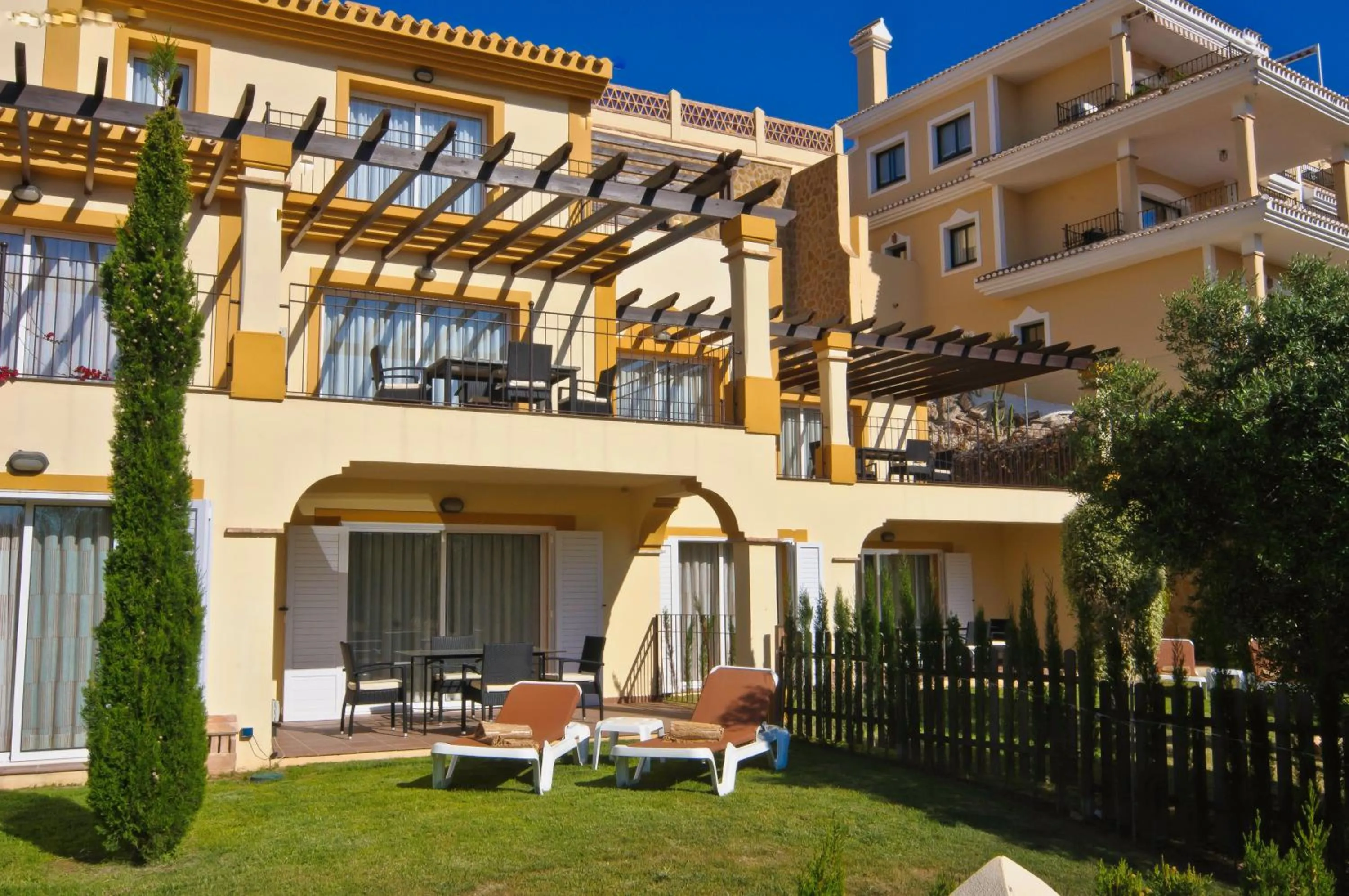Garden in Montemares Golf Luxury Villas & Apartments at La Manga Club