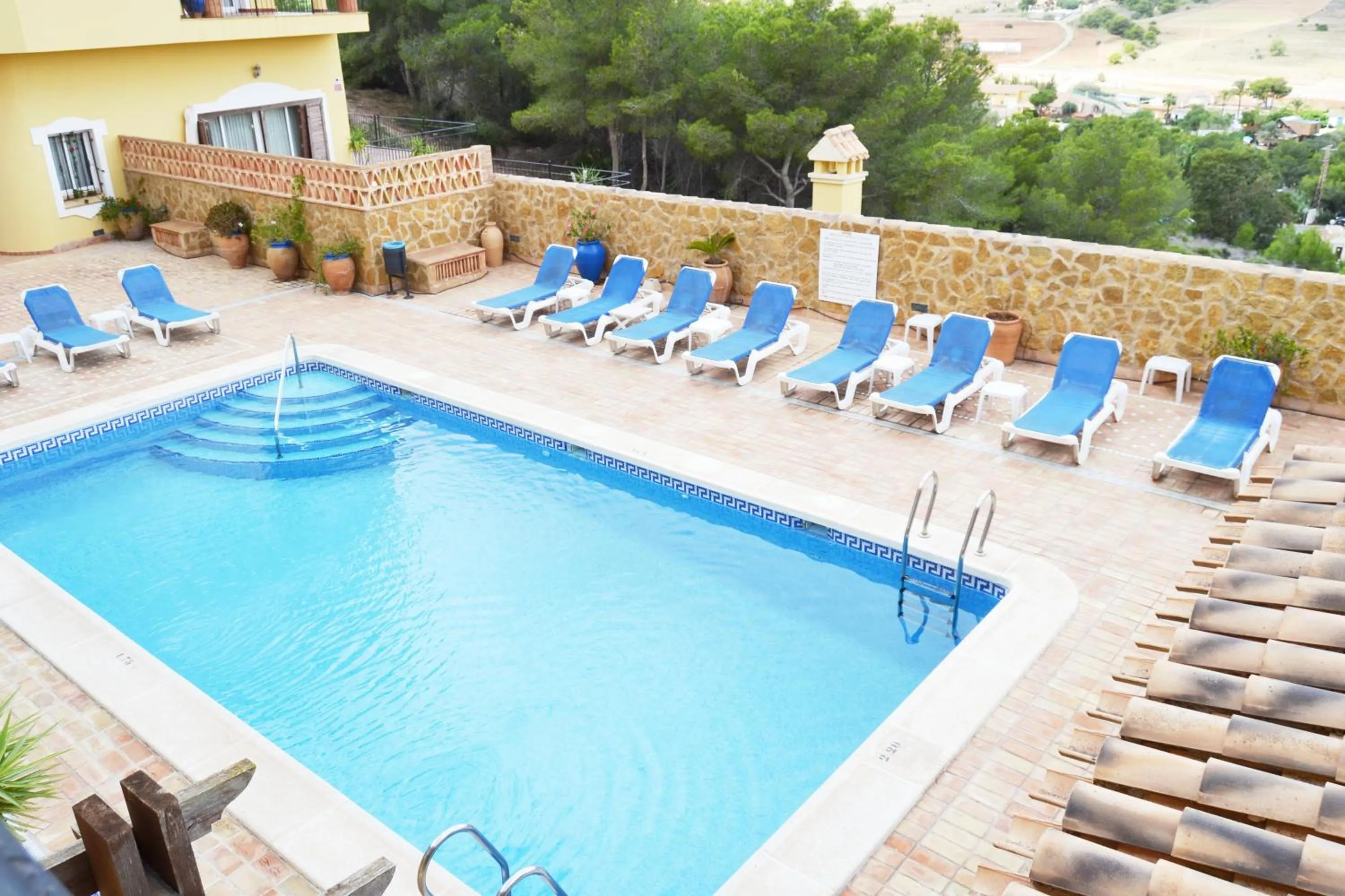 Swimming pool in Montemares Golf Luxury Villas & Apartments at La Manga Club