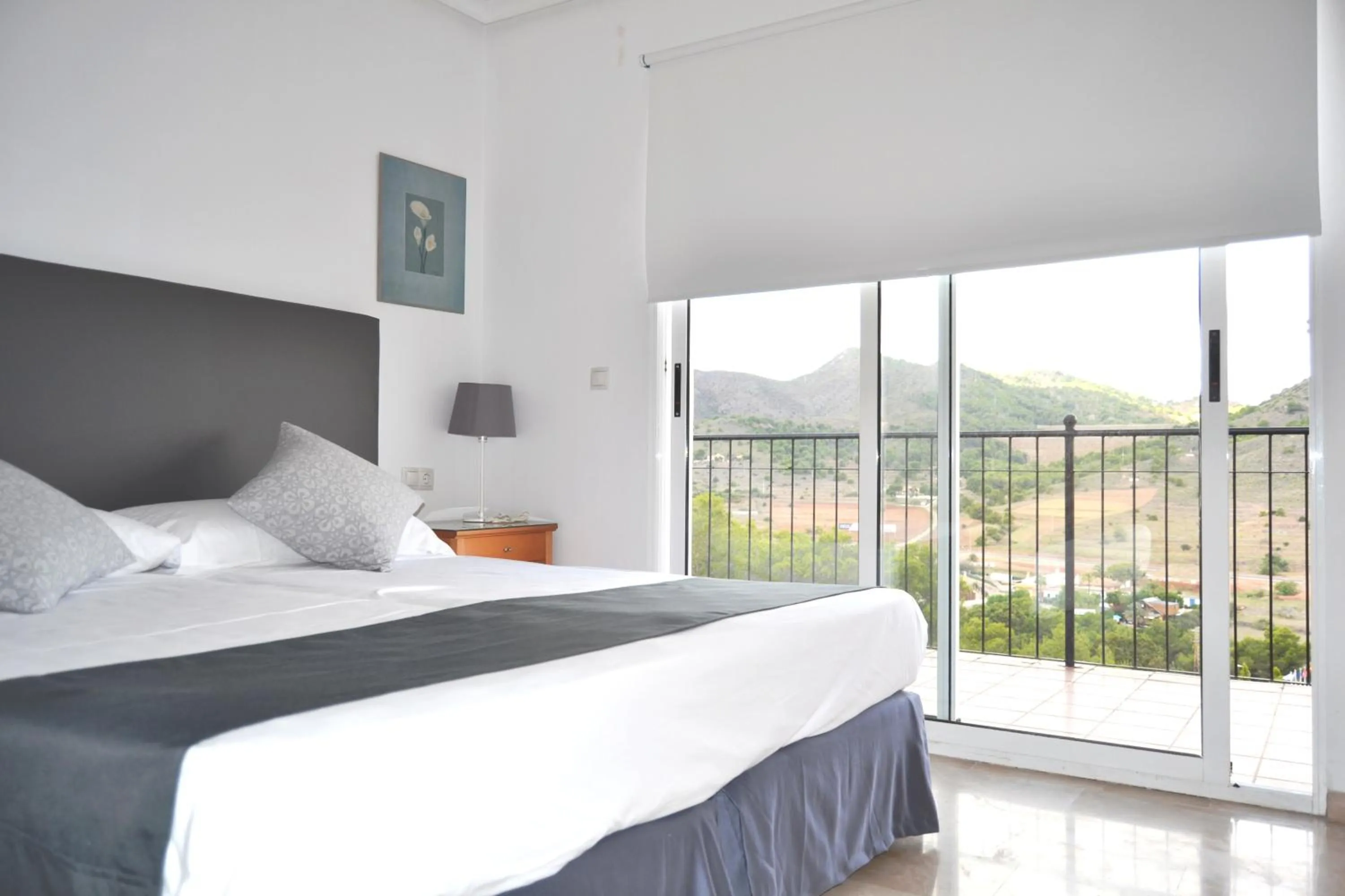 Bedroom, Bed in Montemares Golf Luxury Villas & Apartments at La Manga Club