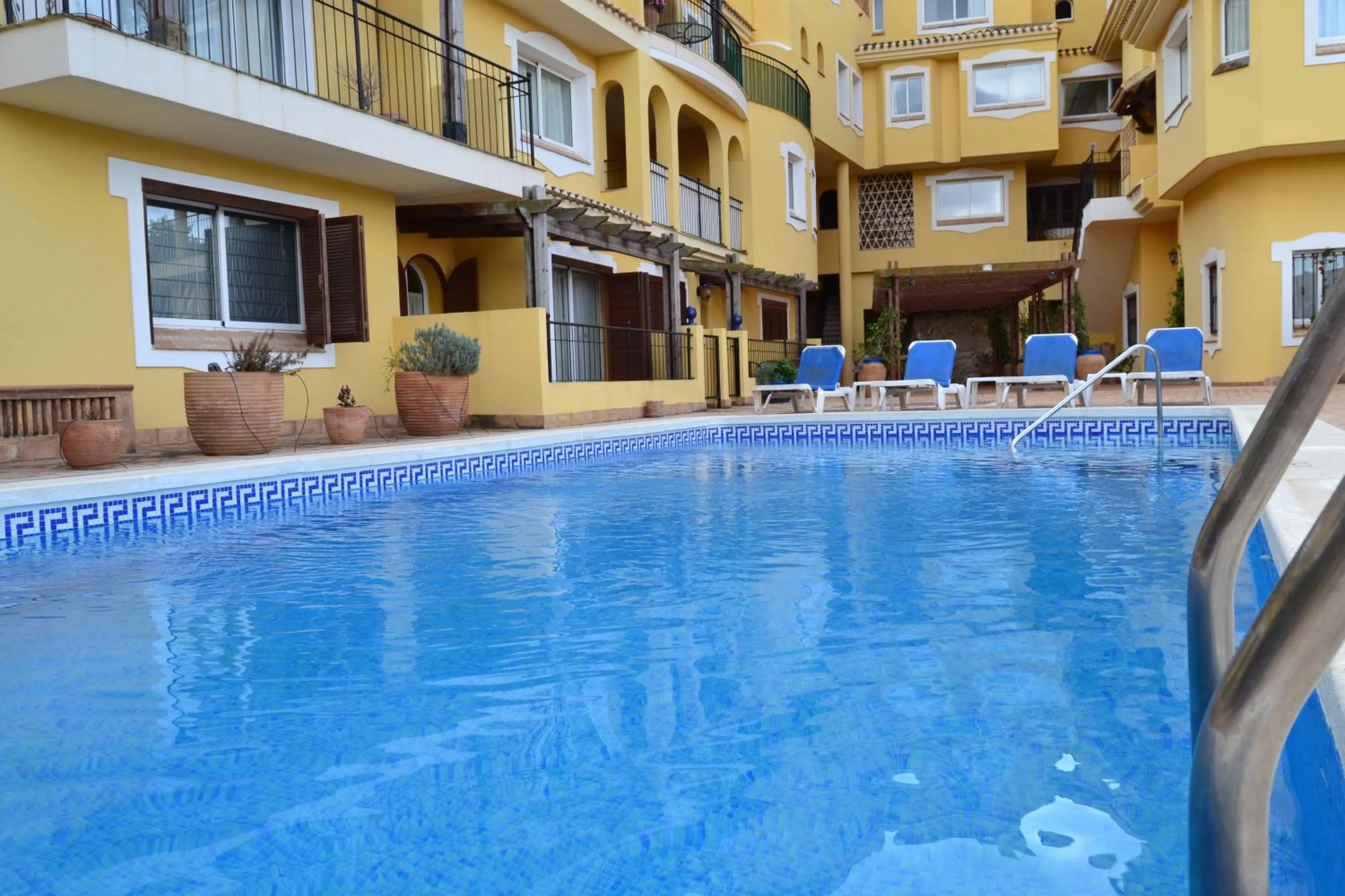 Swimming pool in Montemares Golf Luxury Villas & Apartments at La Manga Club