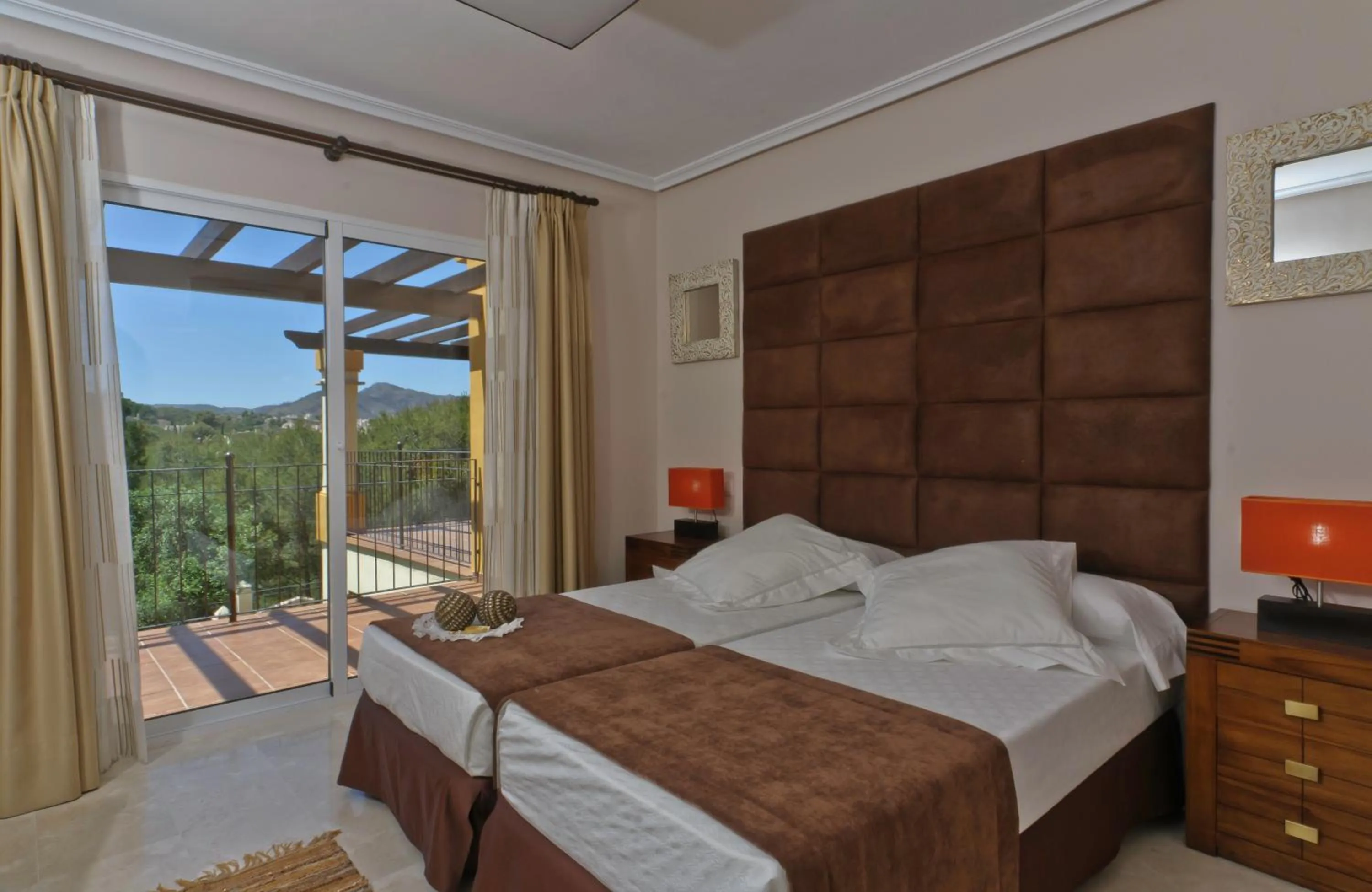 Bedroom, Bed in Montemares Golf Luxury Villas & Apartments at La Manga Club