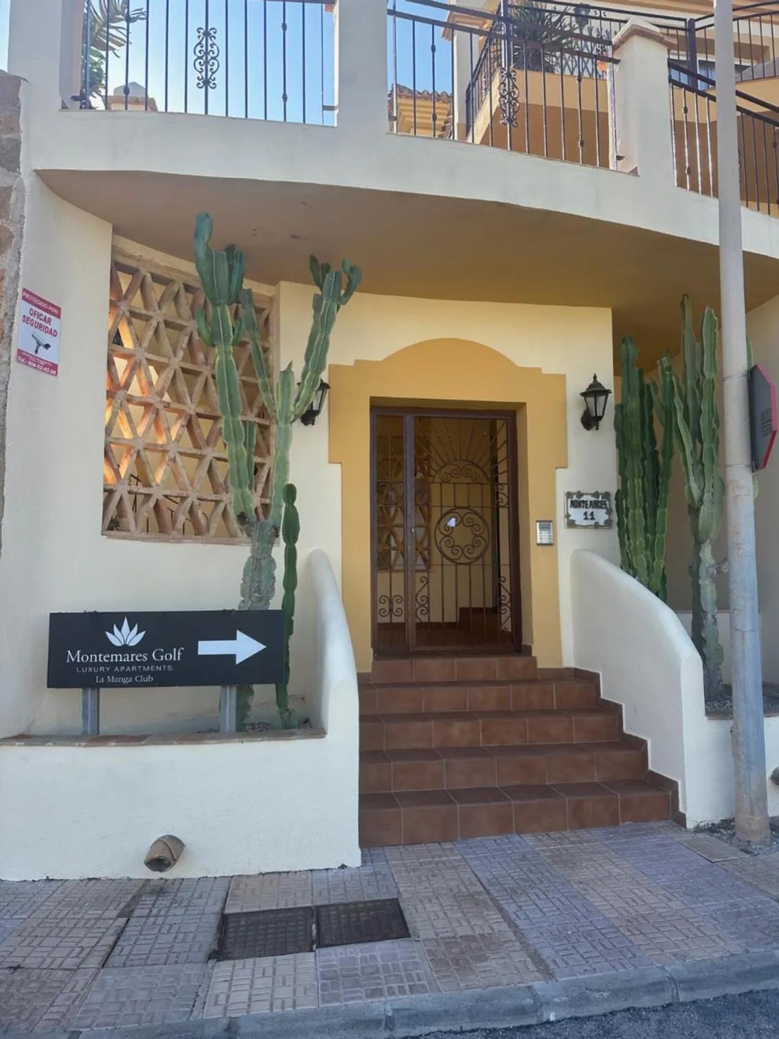 Facade/entrance in Montemares Golf Luxury Villas & Apartments at La Manga Club